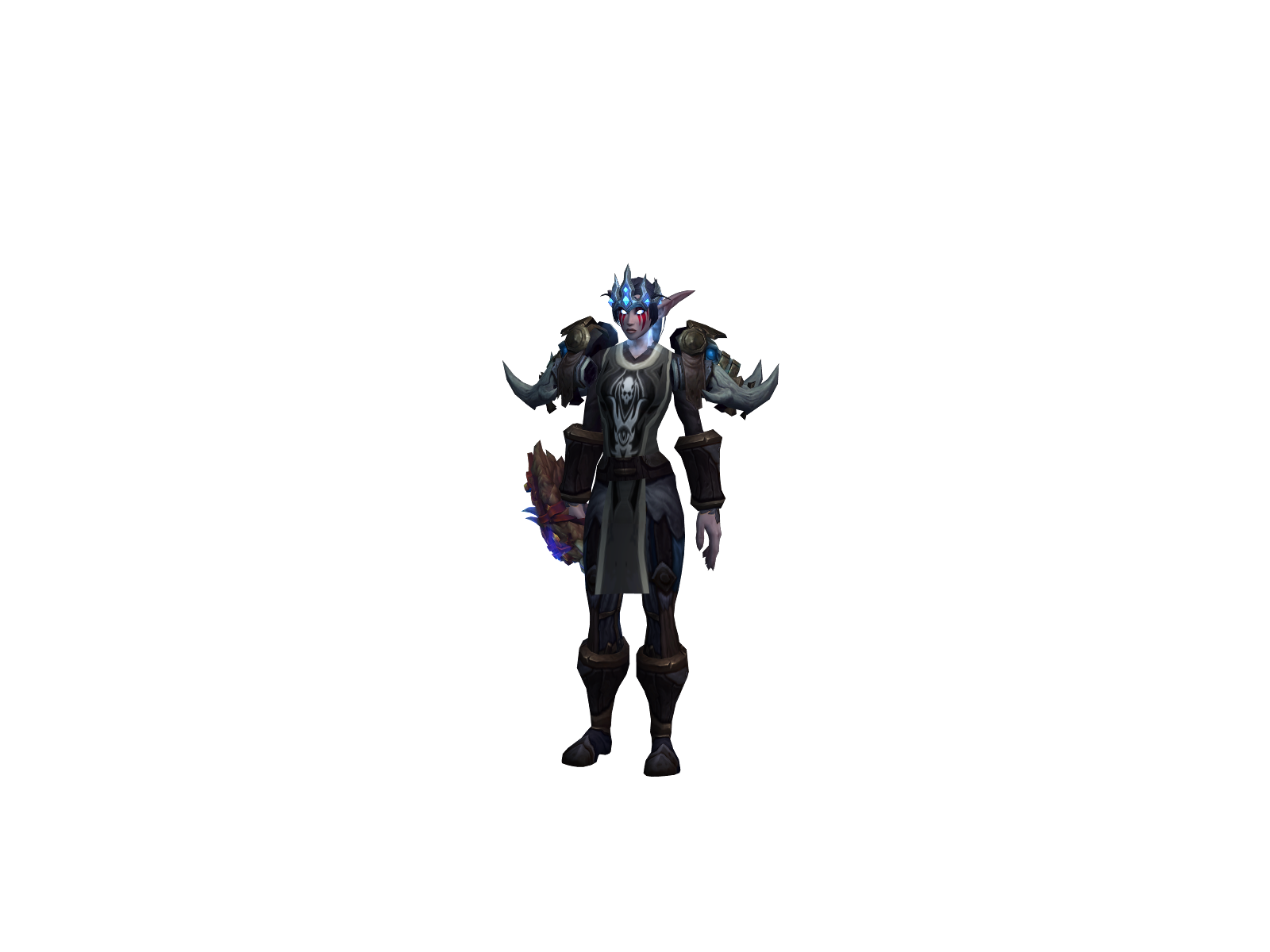 Grøundmysør 3D character render