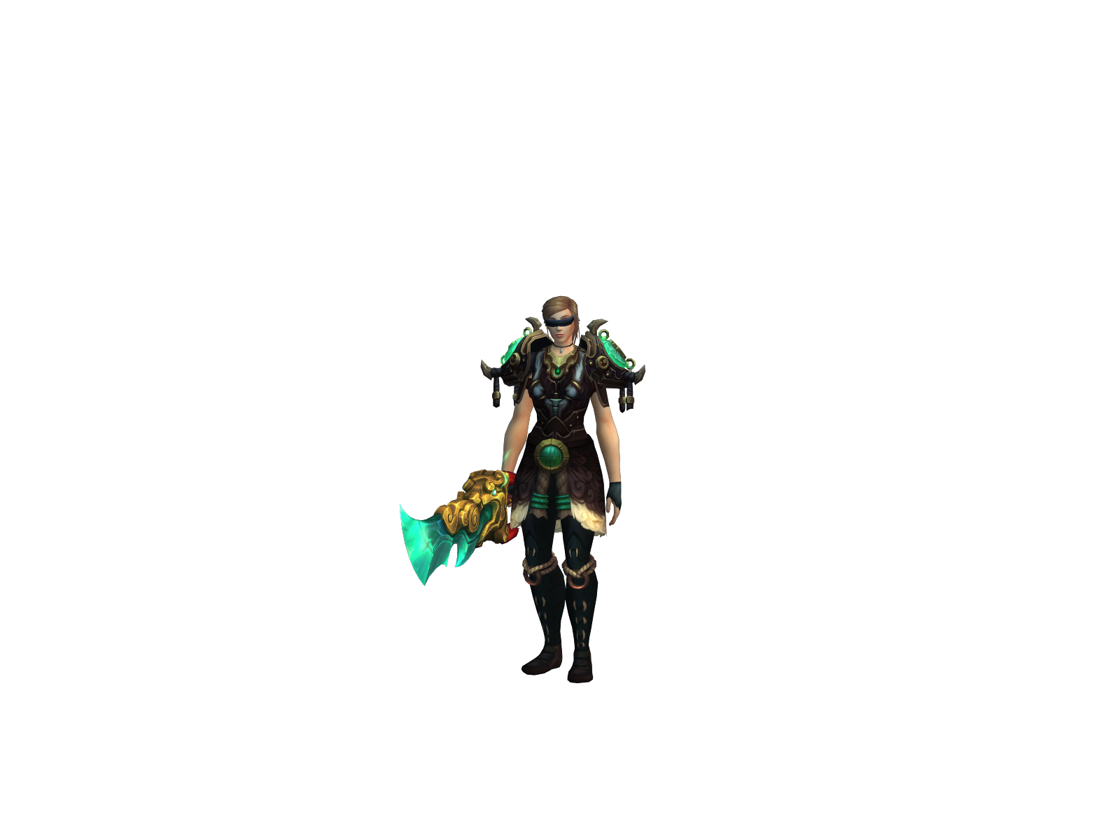 Liuwencheng 3D character render