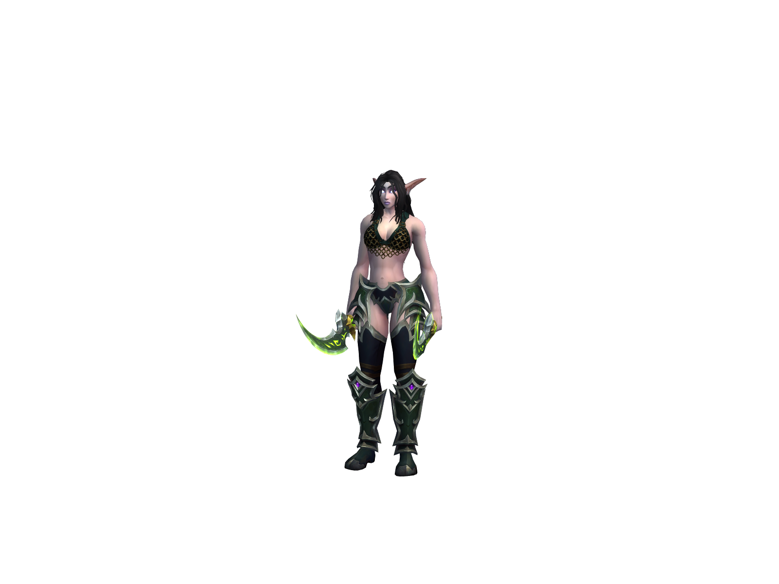 Vacant 3D character render
