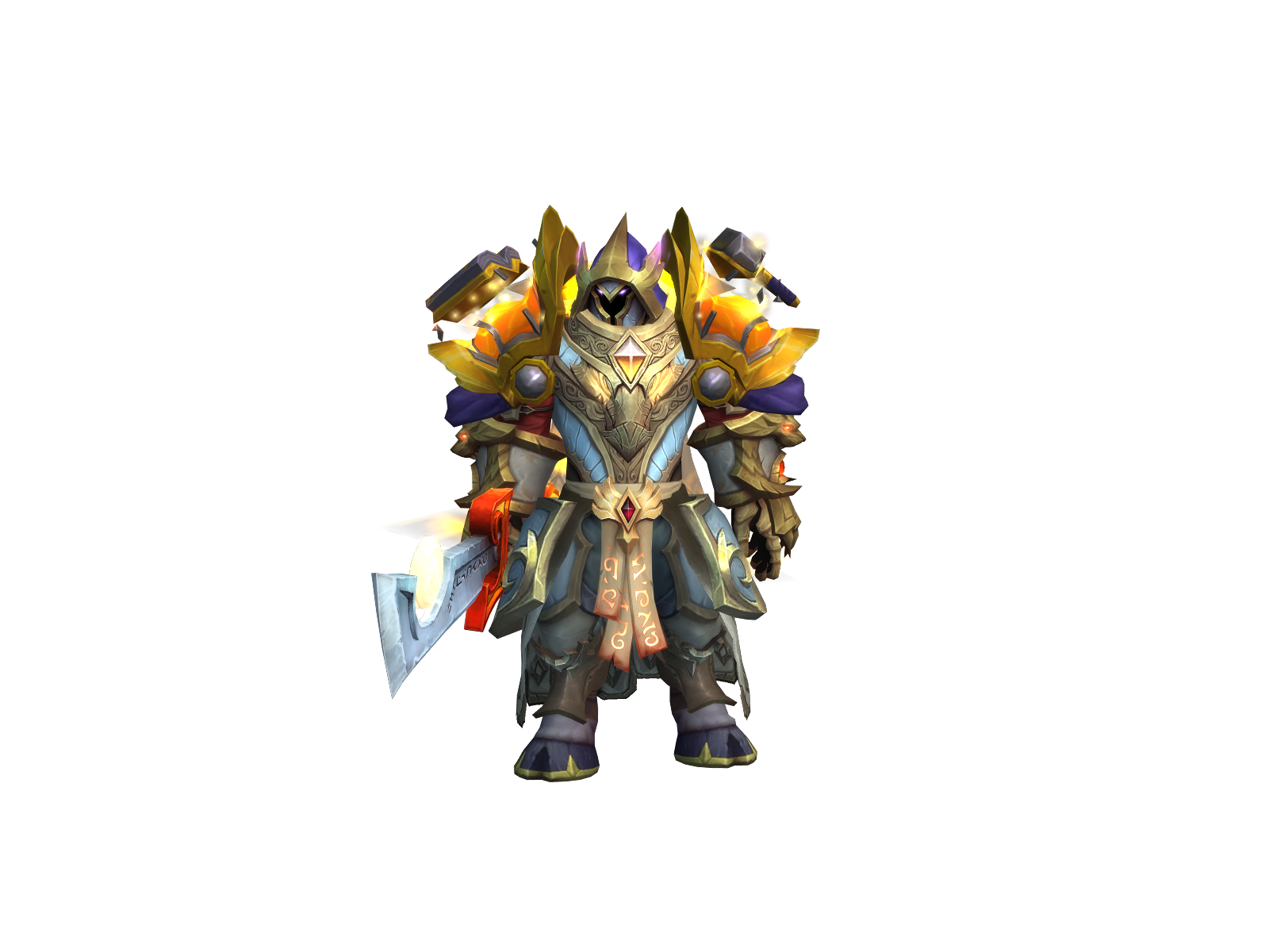 Behemothtank 3D character render