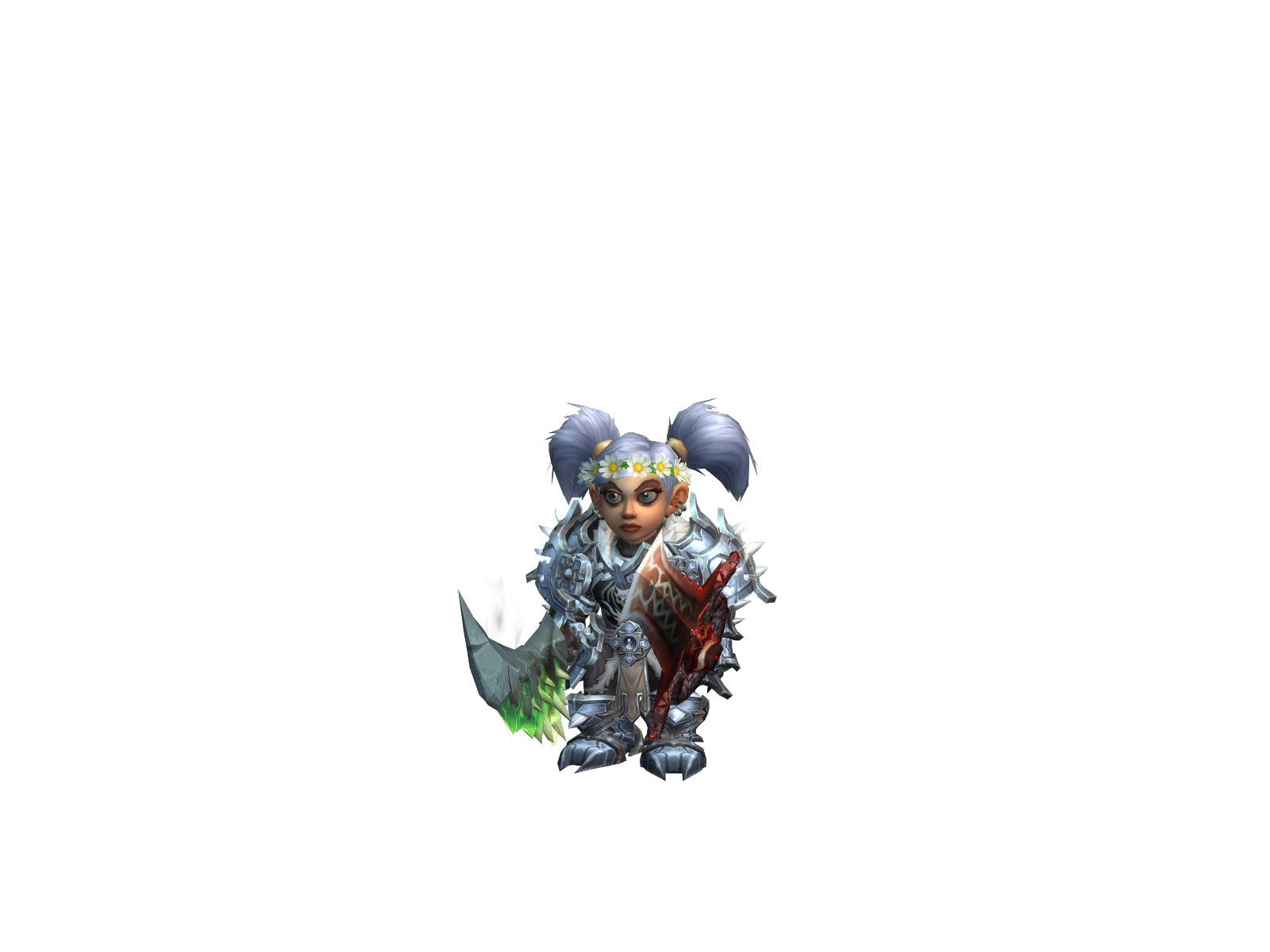 Meltti 3D character render