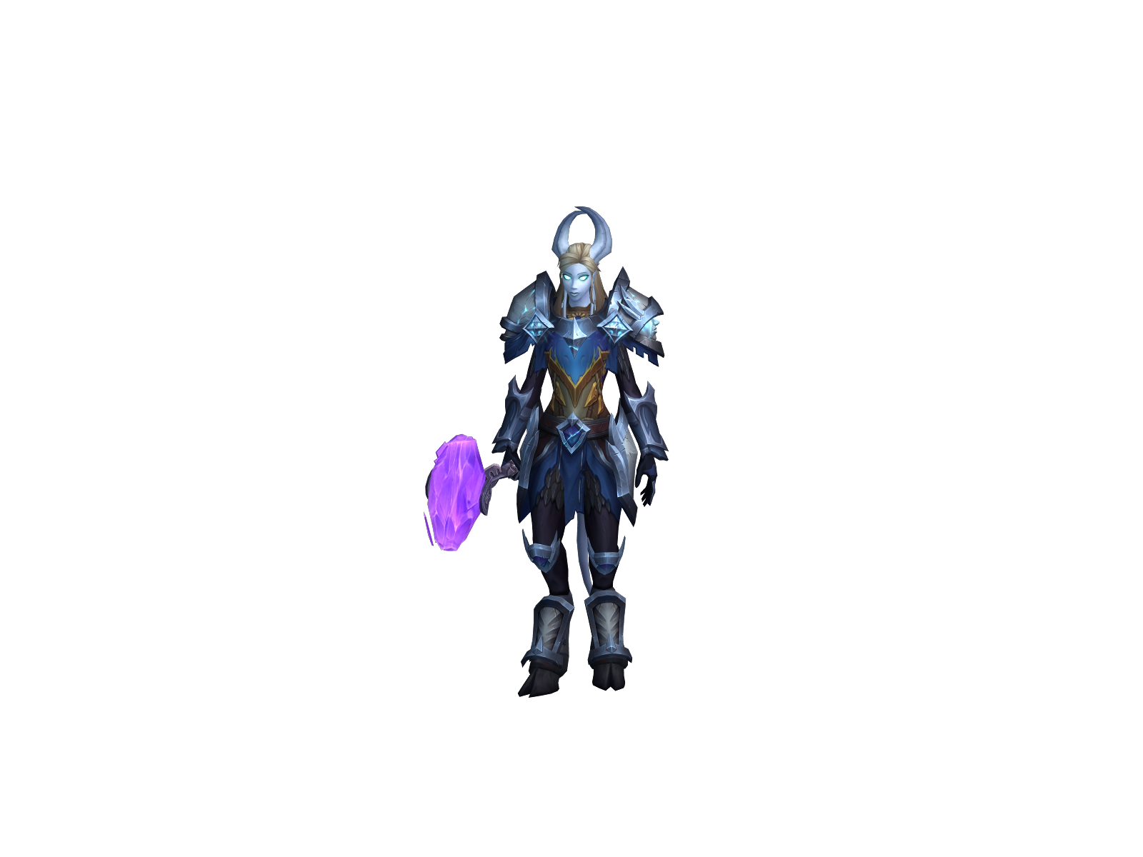 Spacecowpurp 3D character render