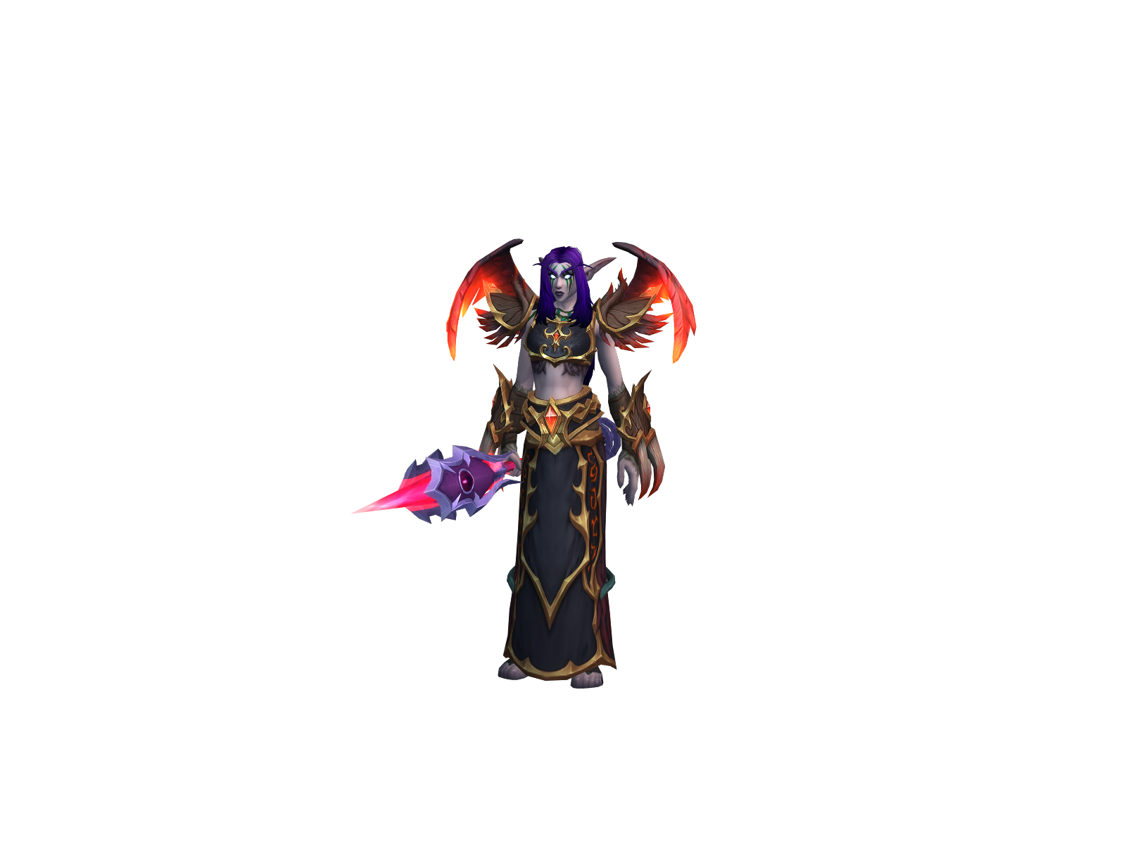 Shâtterqt 3D character render