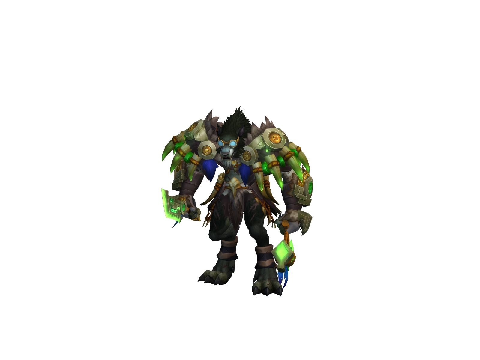 Ilmenacell 3D character render