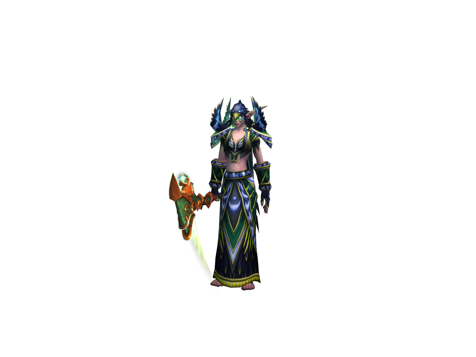Dragonfa 3D character render