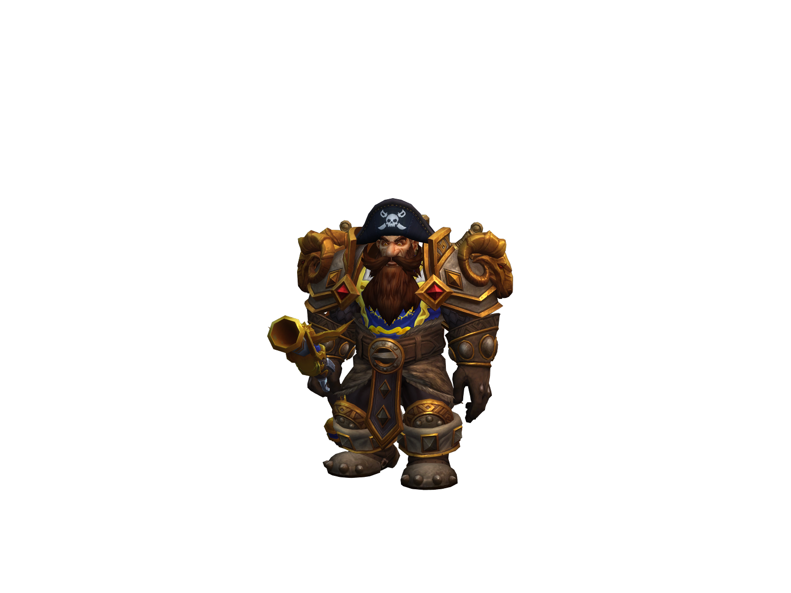 Alqallaf 3D character render