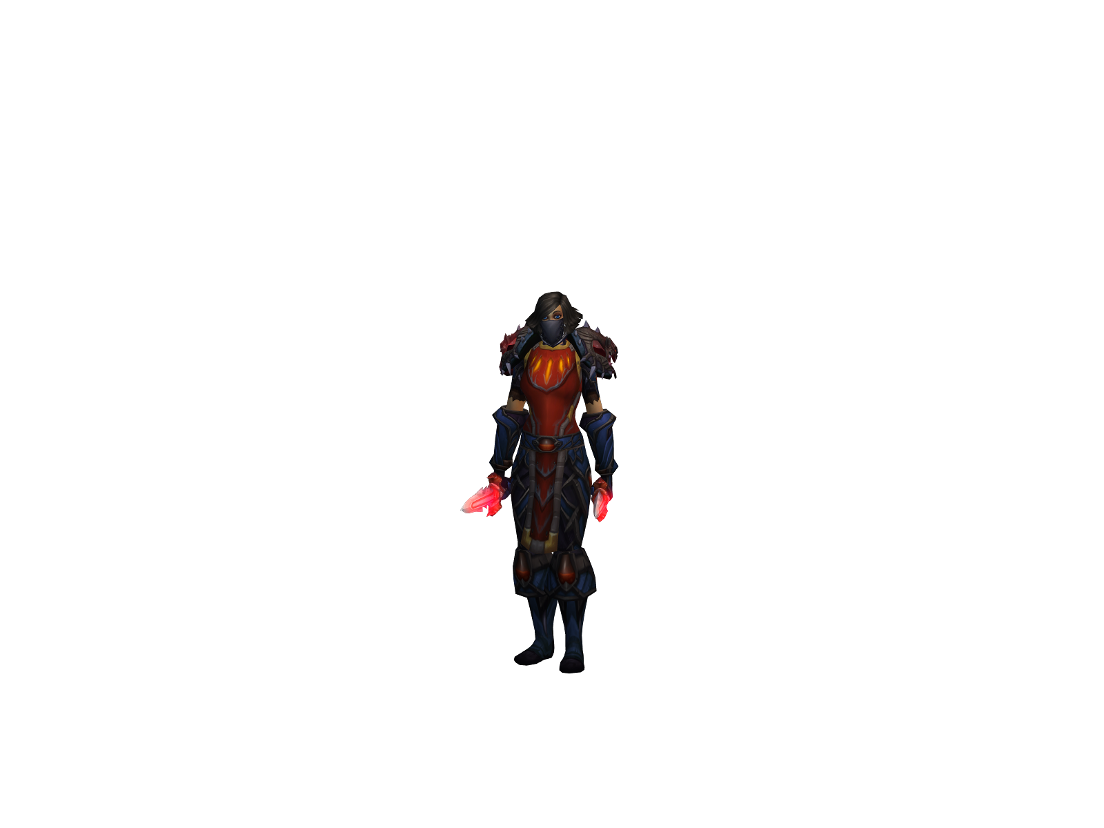 Waak 3D character render