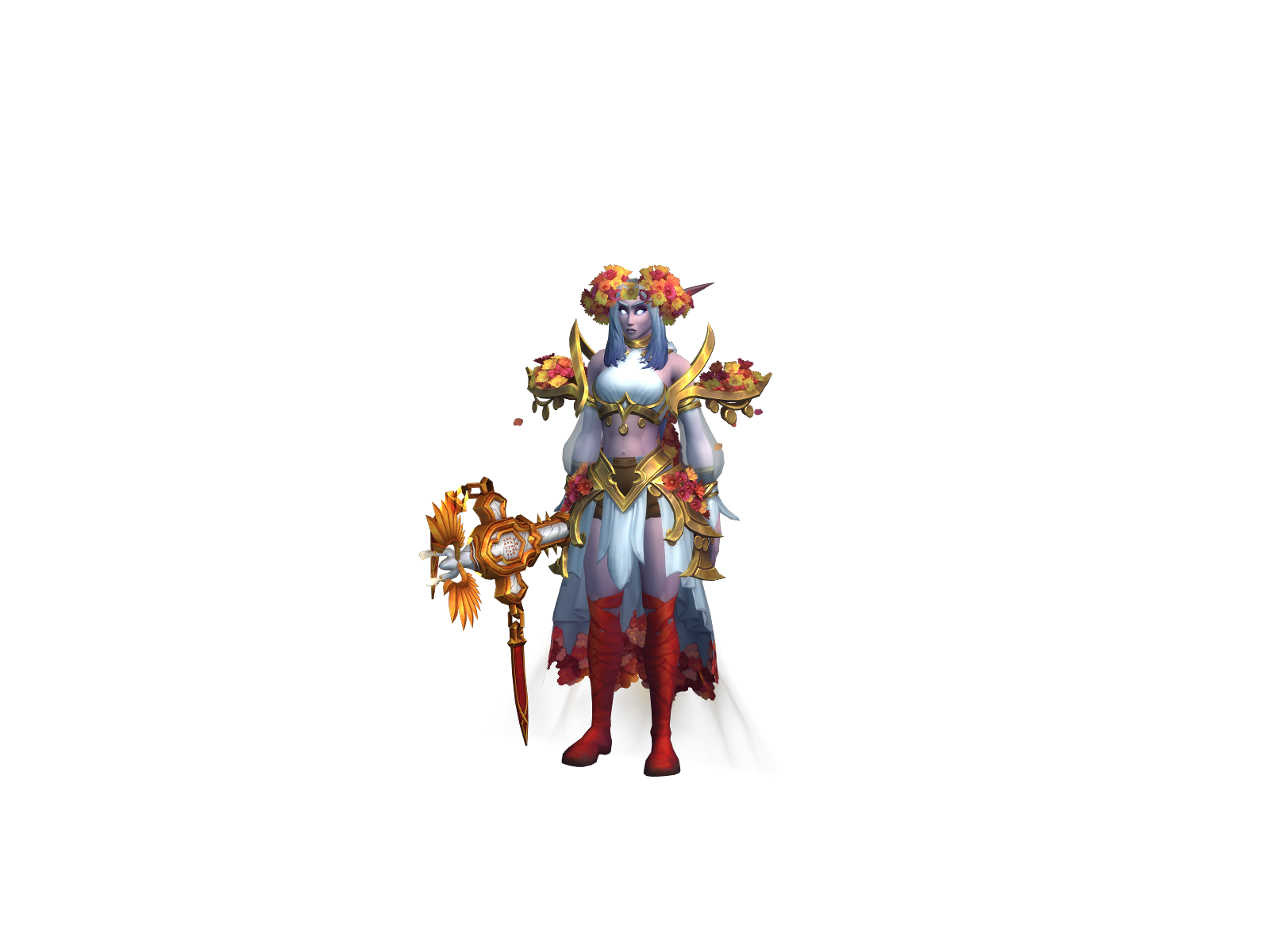 Eluneshade 3D character render
