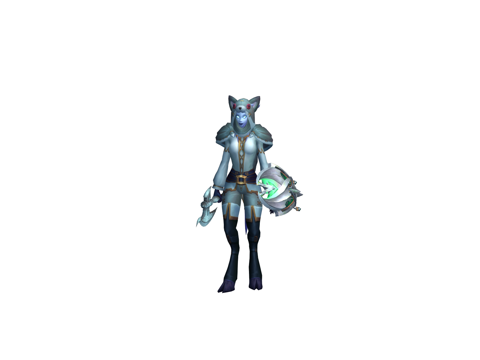 Aldrachas 3D character render