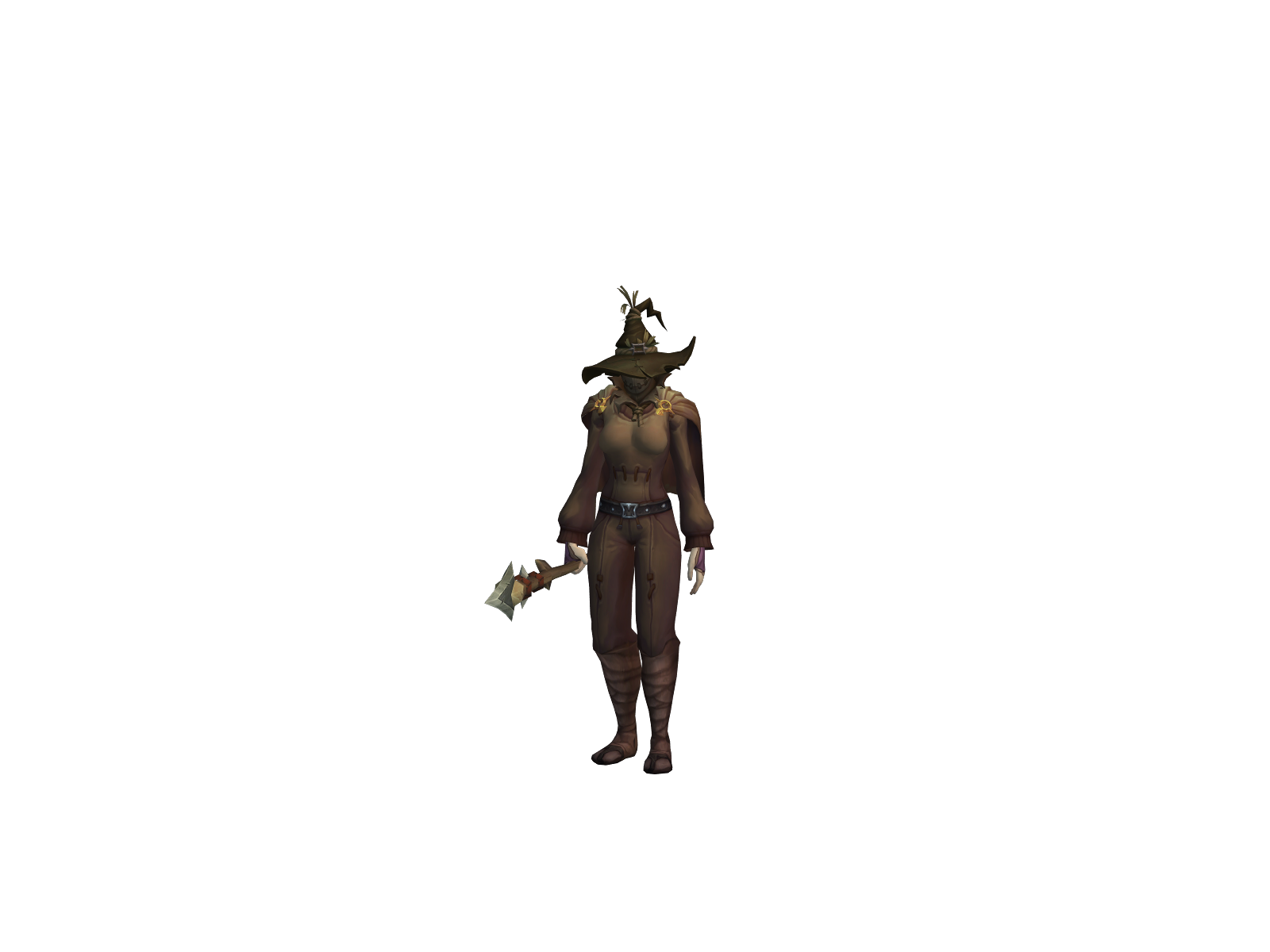 Rølling 3D character render