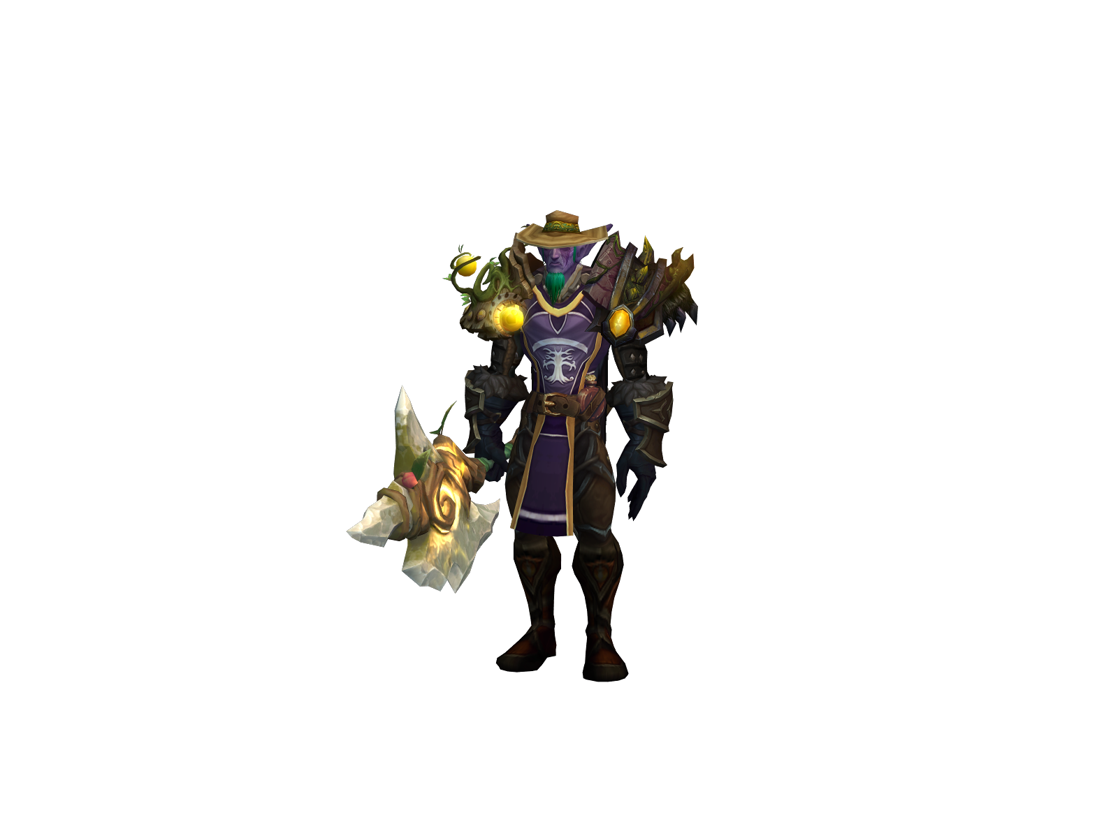 Elonsor 3D character render