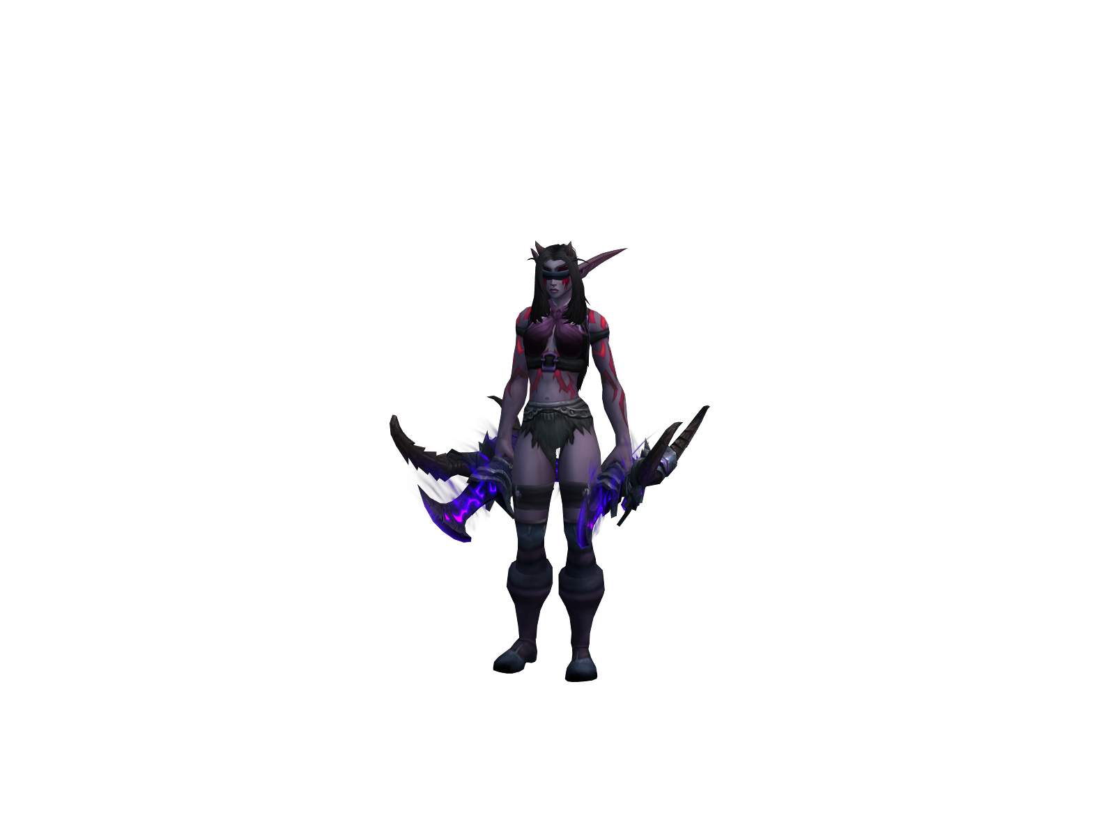 Elandria 3D character render