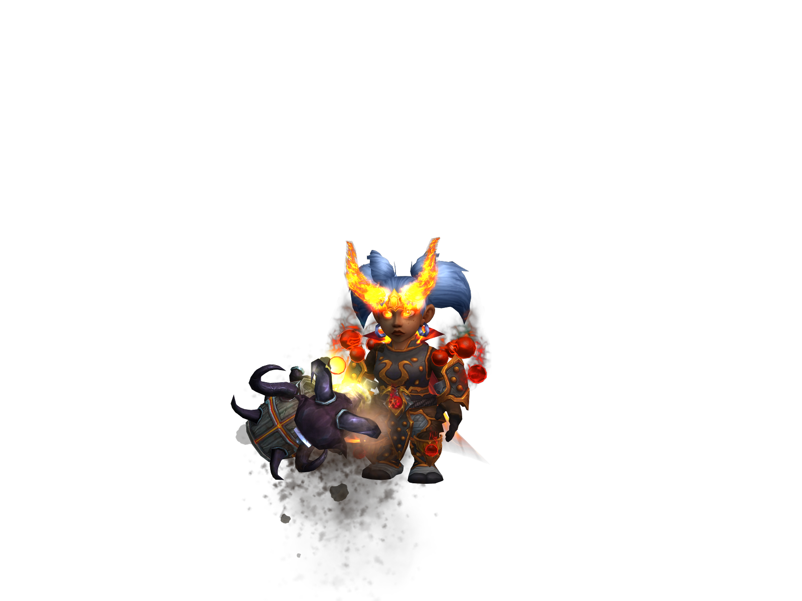 Cøqøøngødx 3D character render