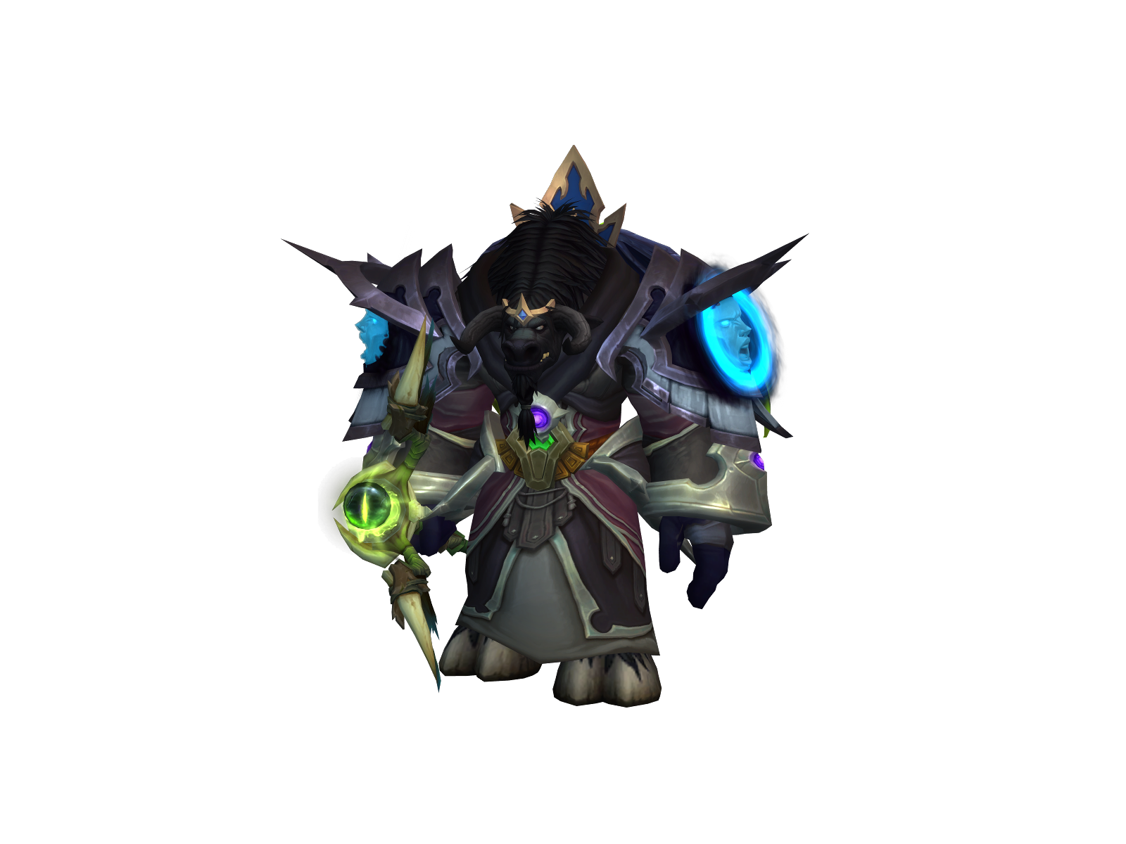 Magdemon 3D character render