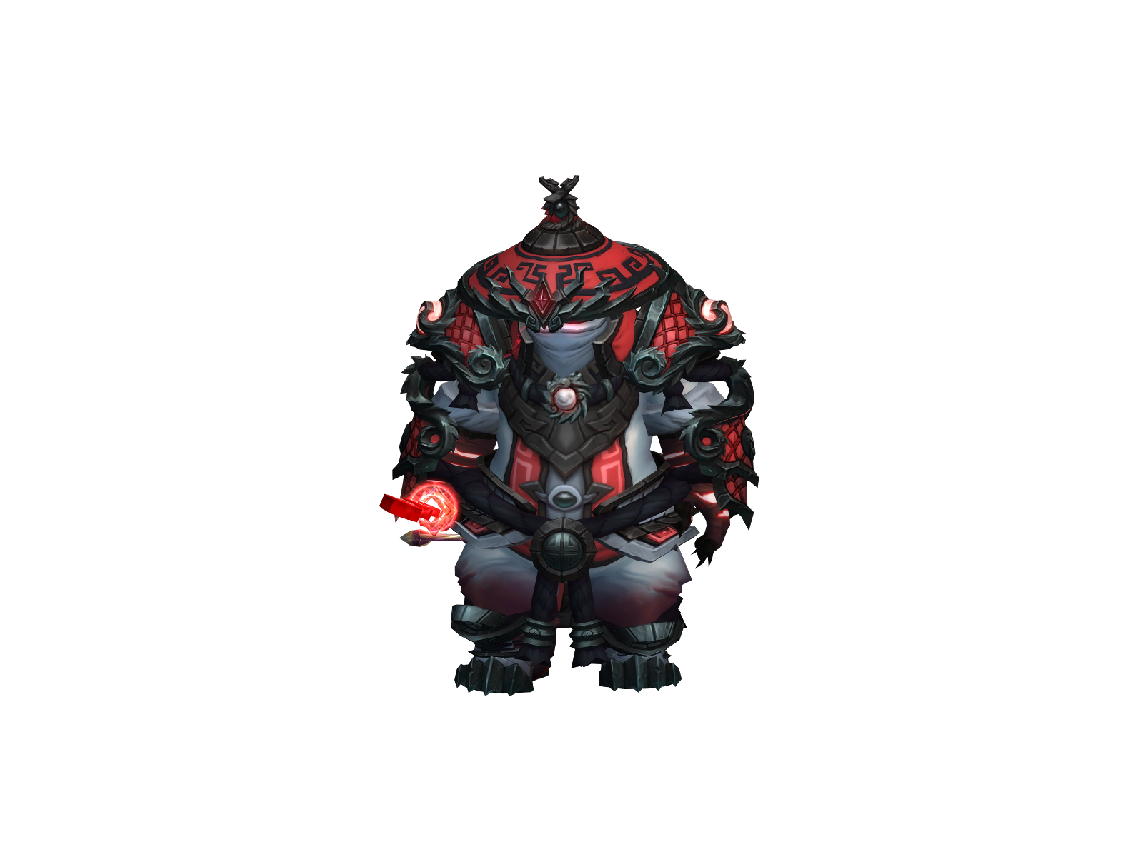 Bjørnzu 3D character render