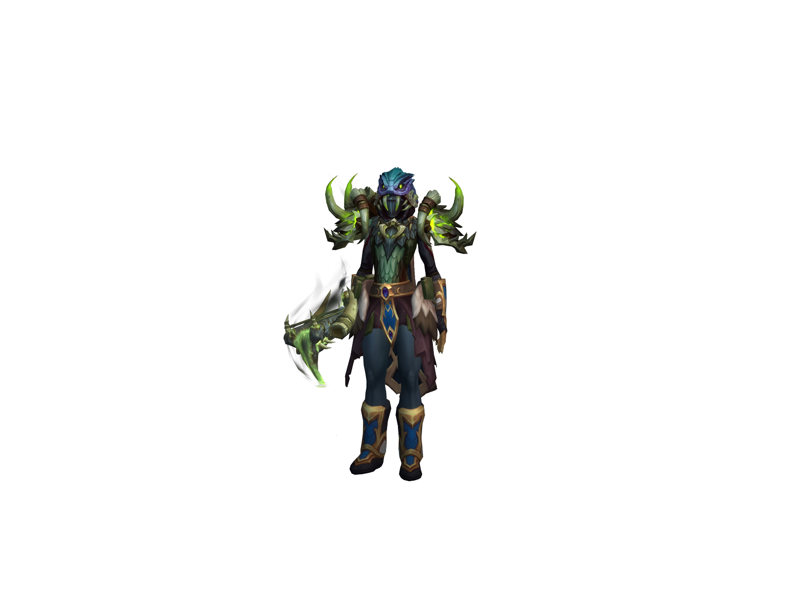 Daggzeh 3D character render