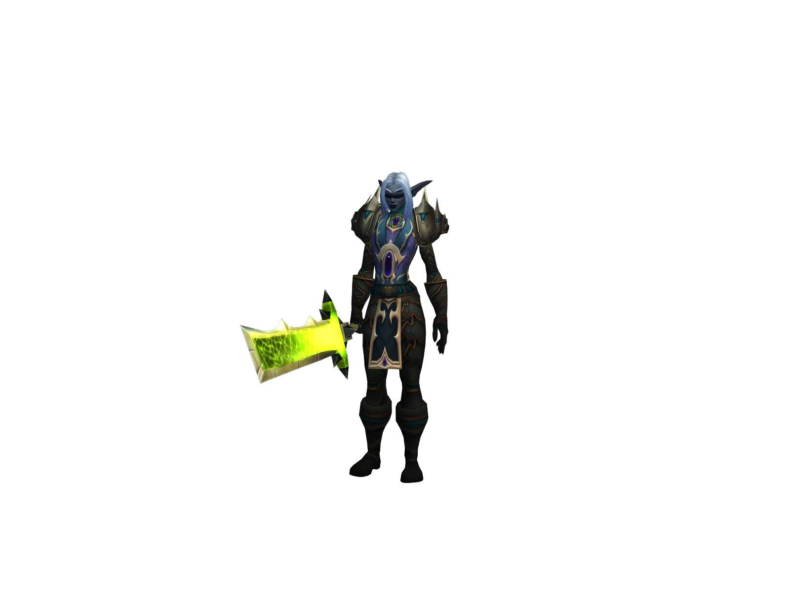 Nyrá 3D character render