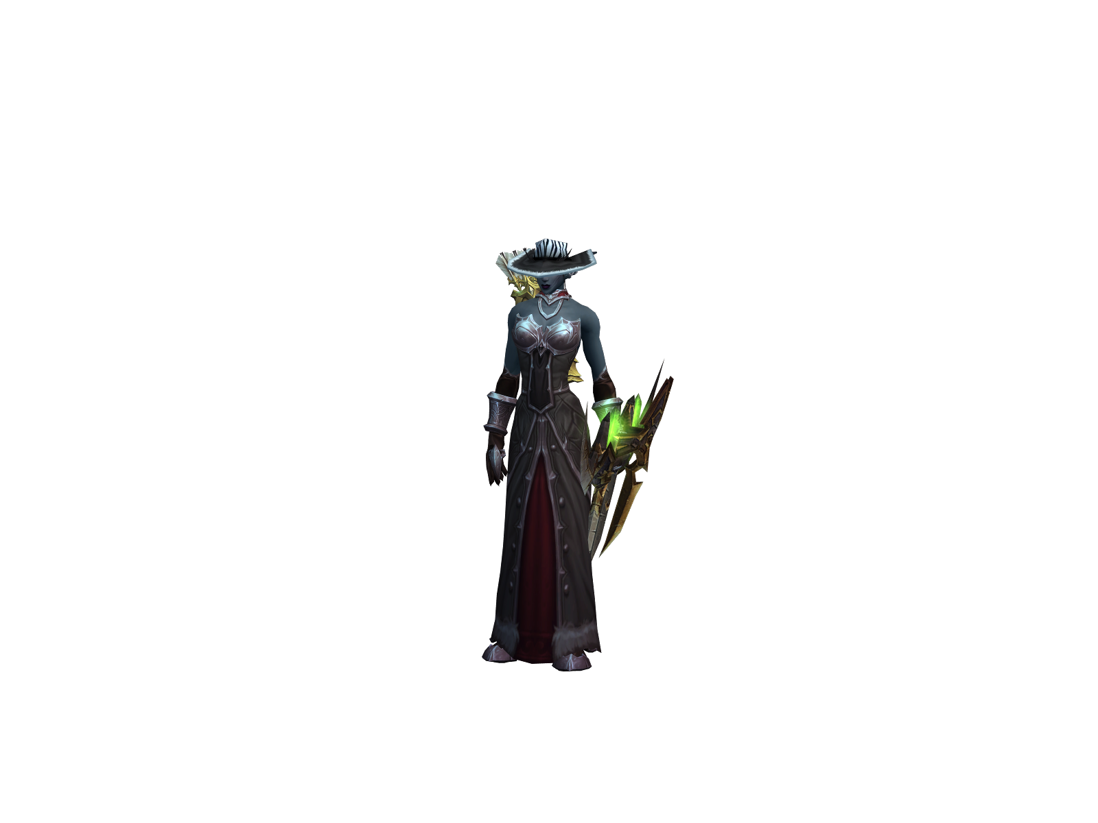 Frana 3D character render