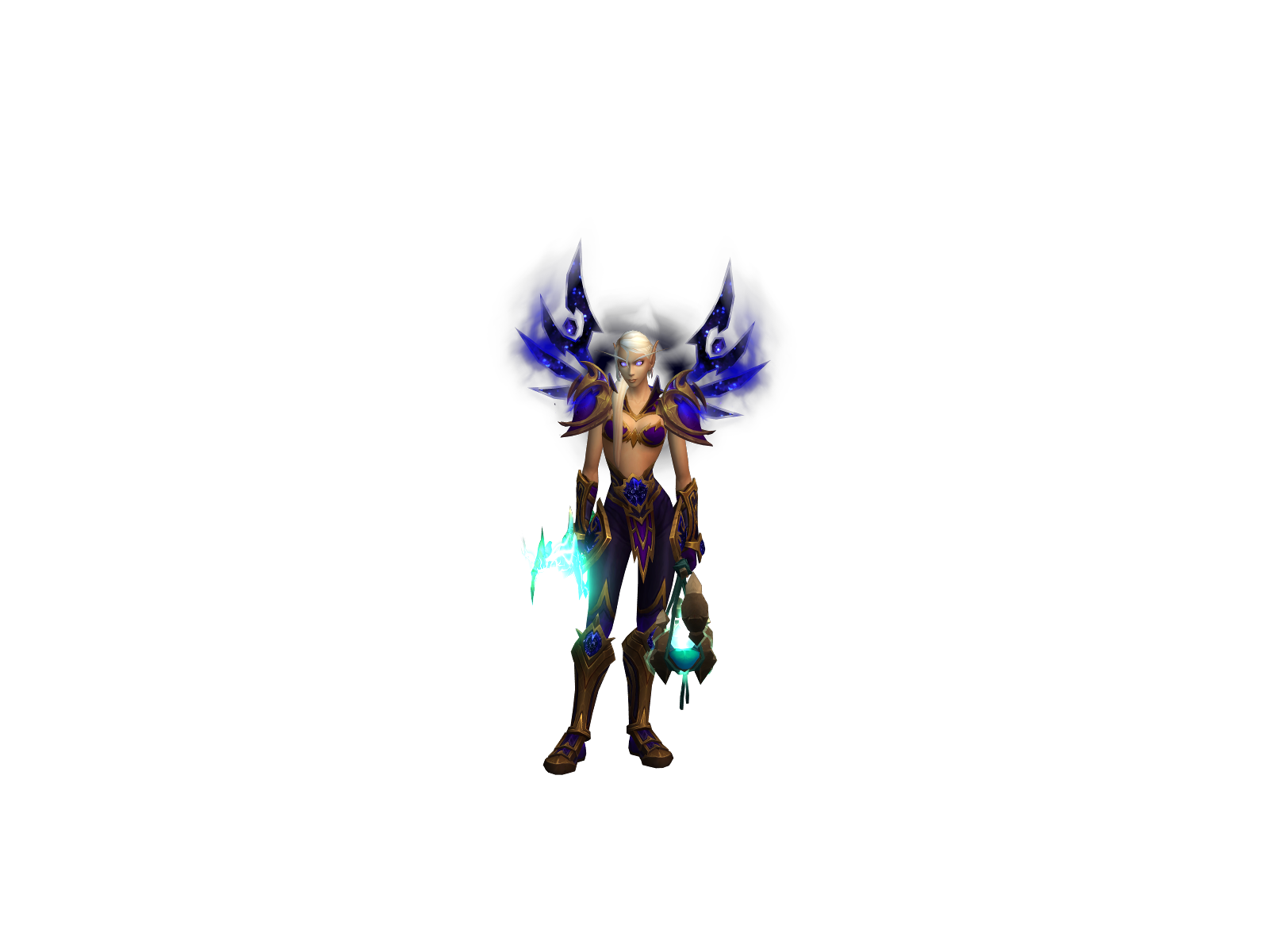 Elohra 3D character render
