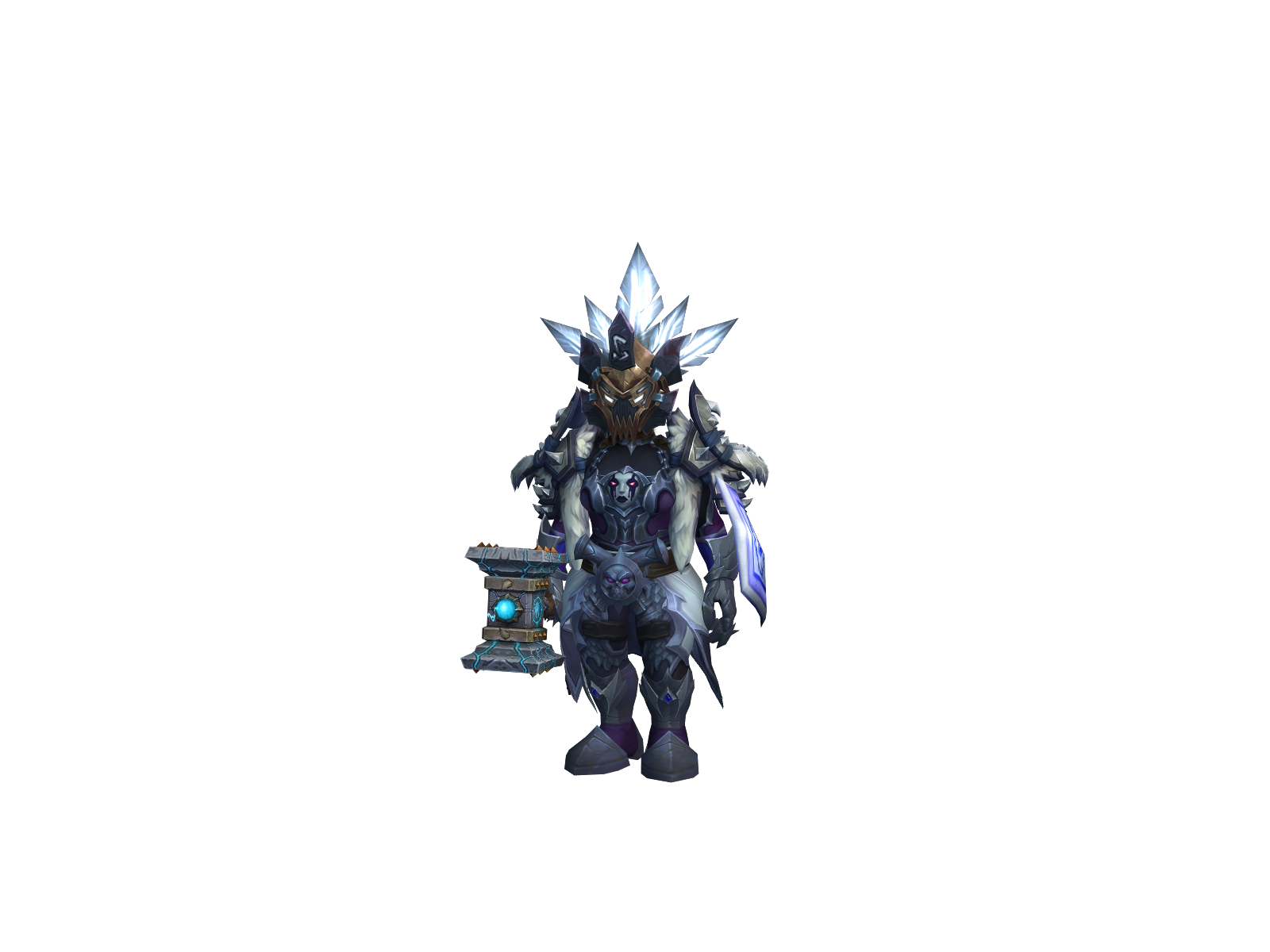 Burghez 3D character render
