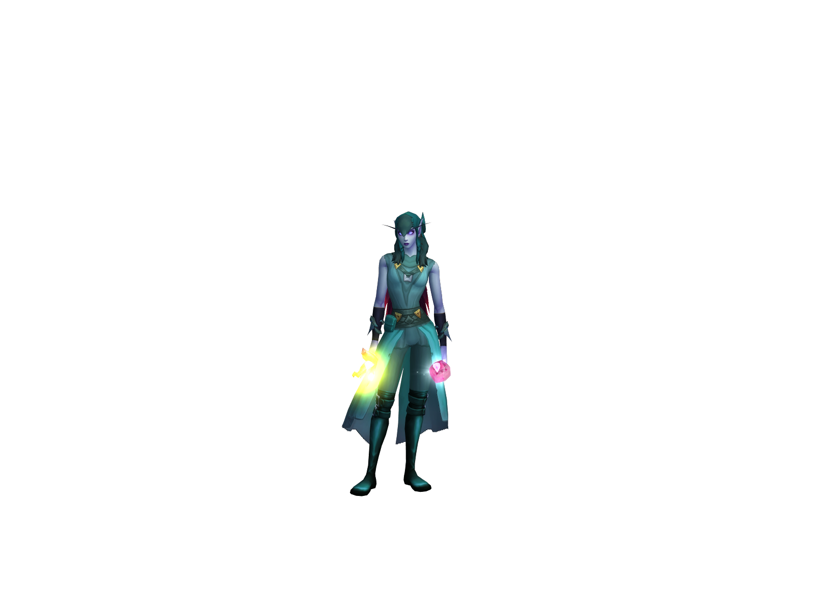 Rockira 3D character render