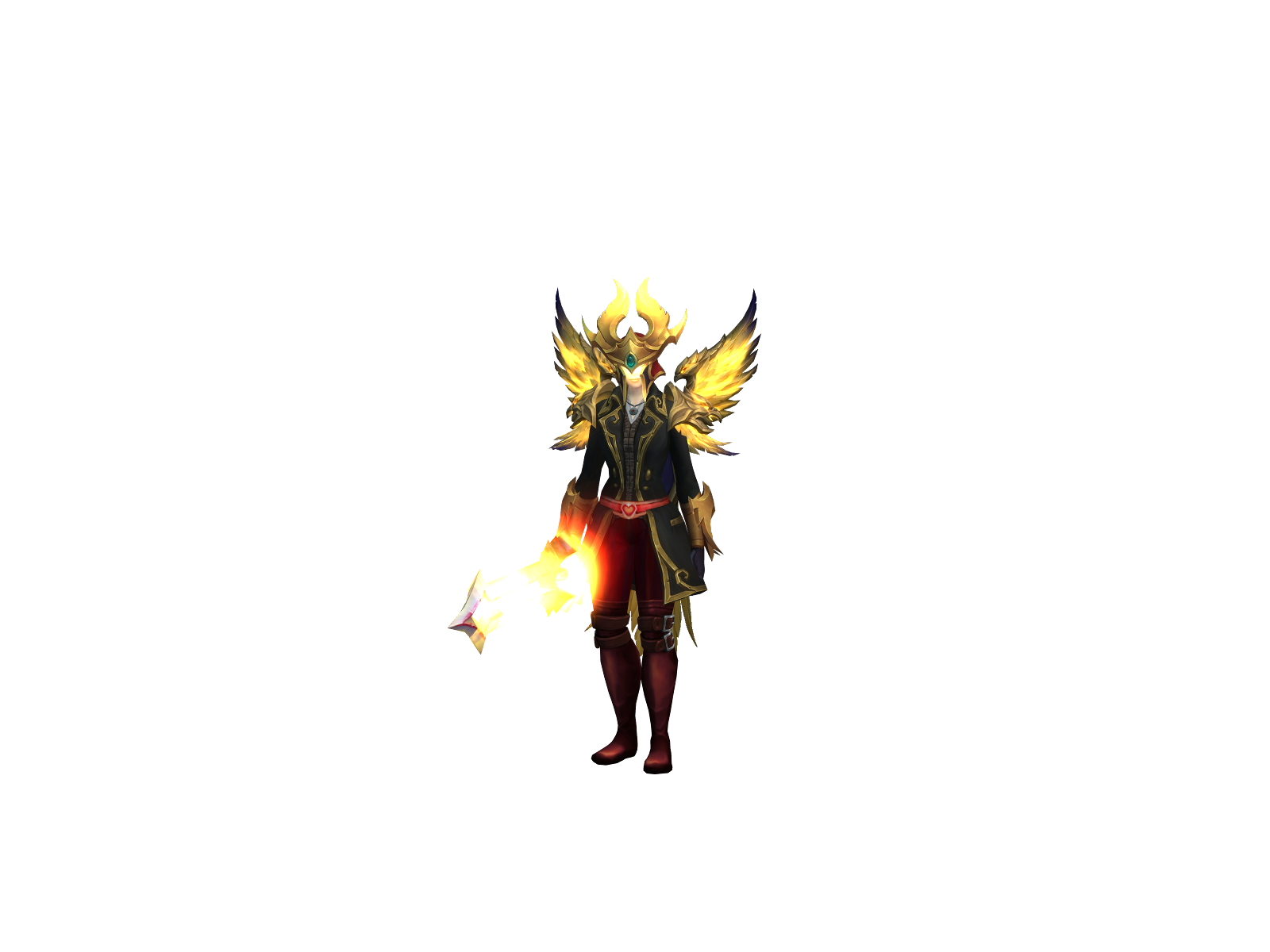 Ée 3D character render