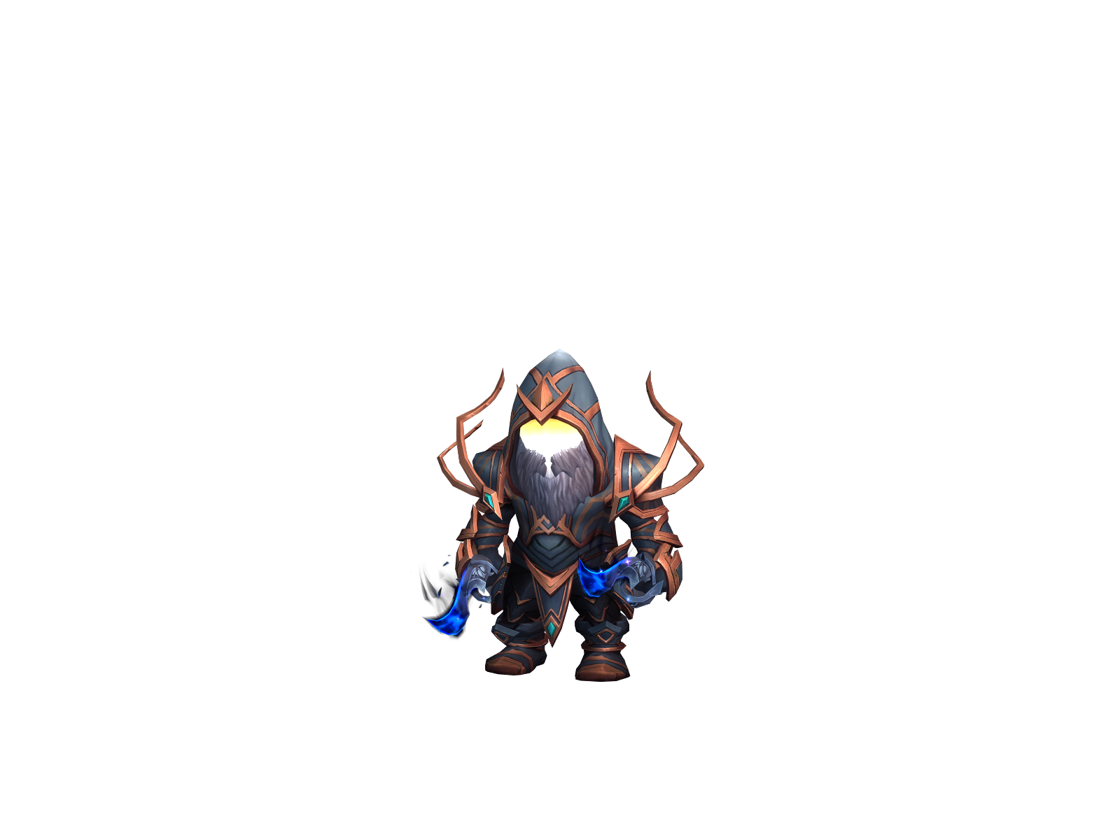 Comanchero 3D character render