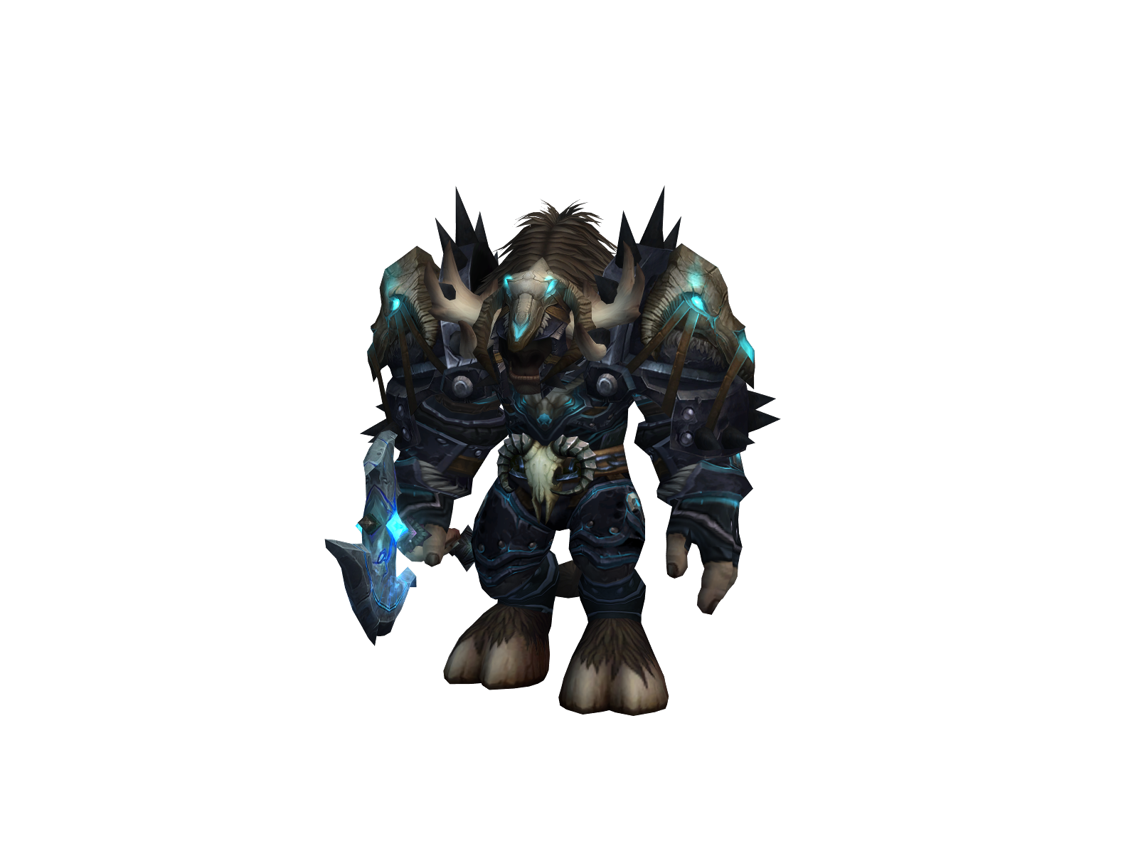 Warhero 3D character render