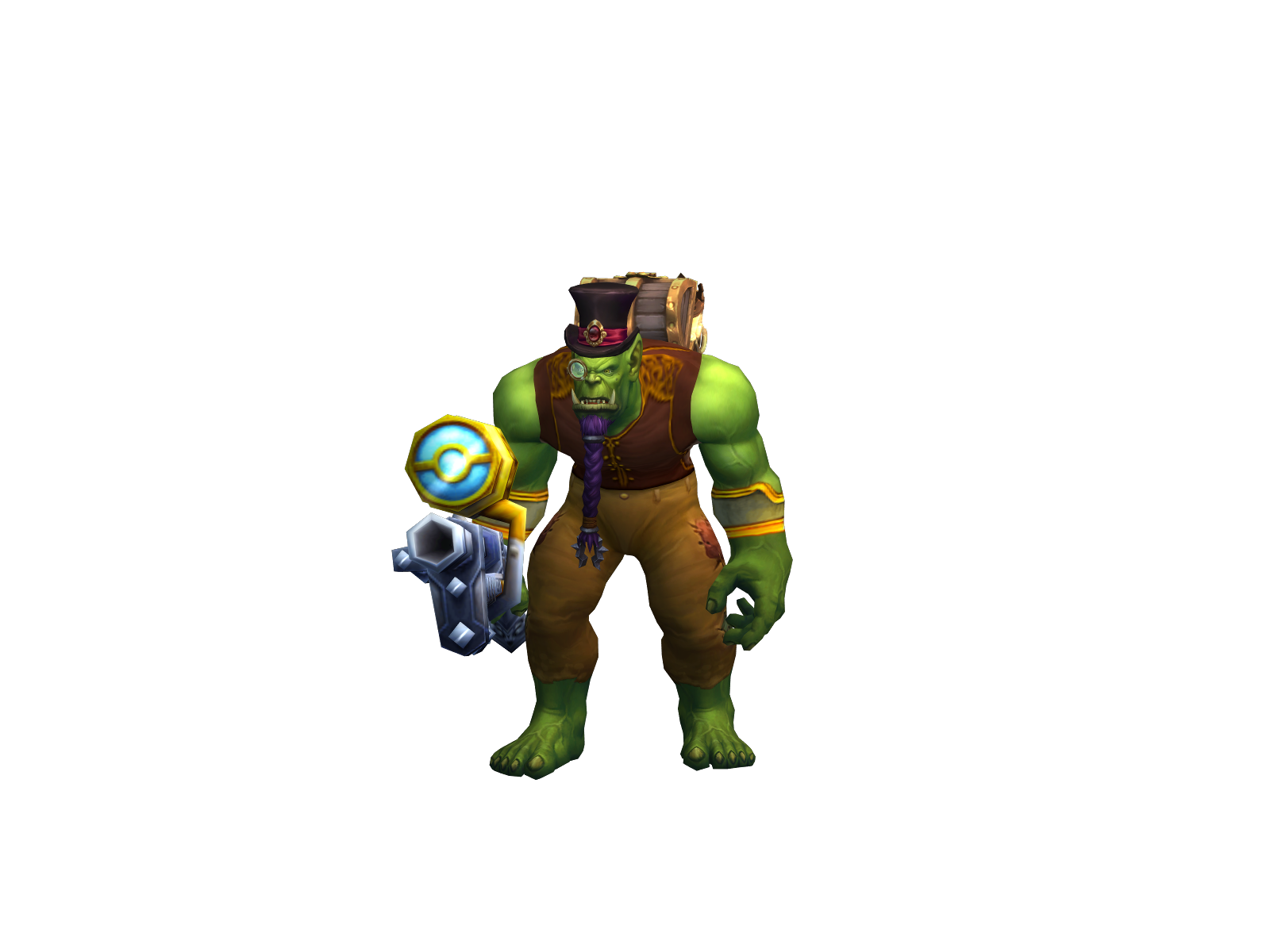 Priphunty 3D character render