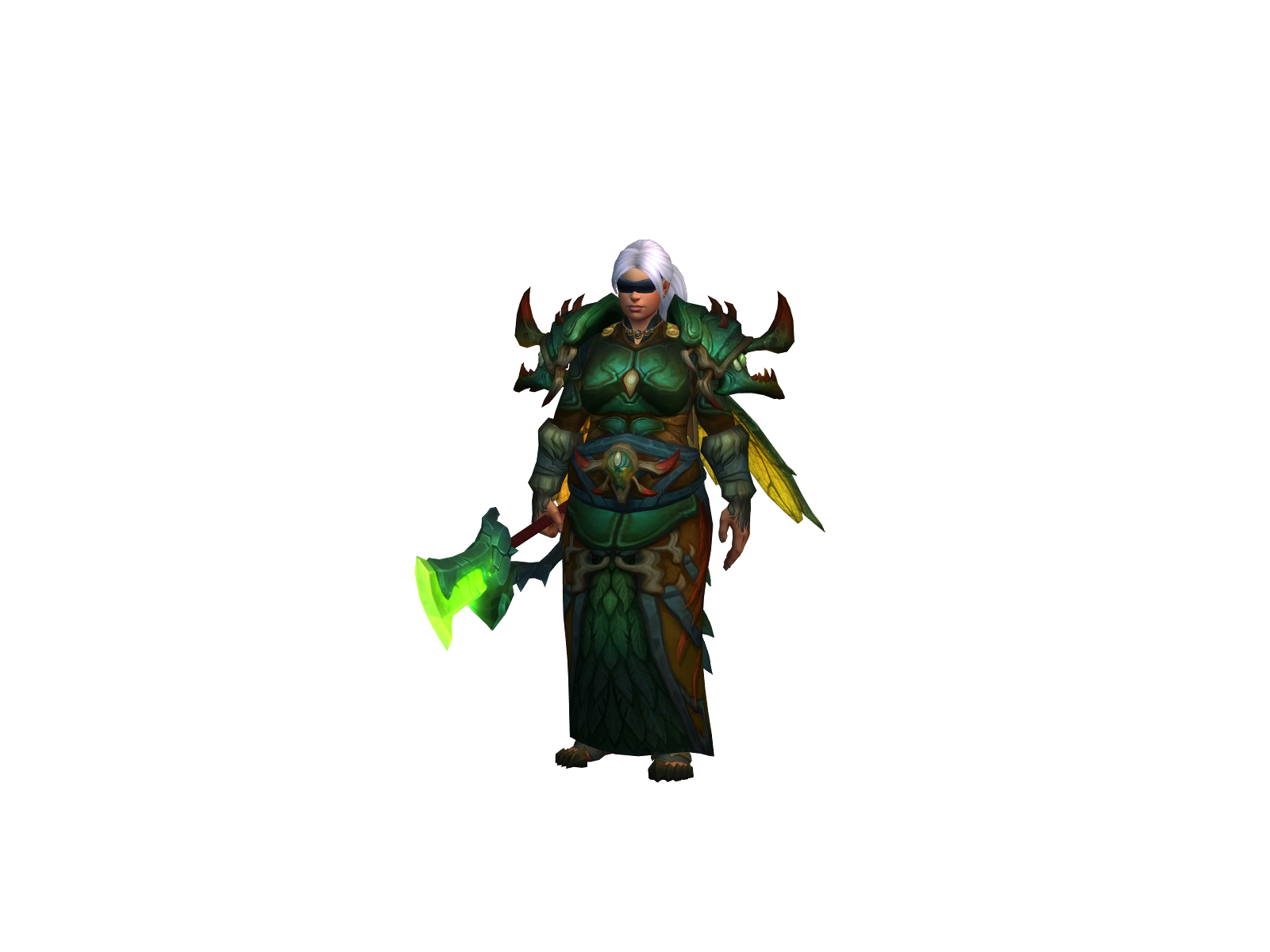 Naelaa 3D character render