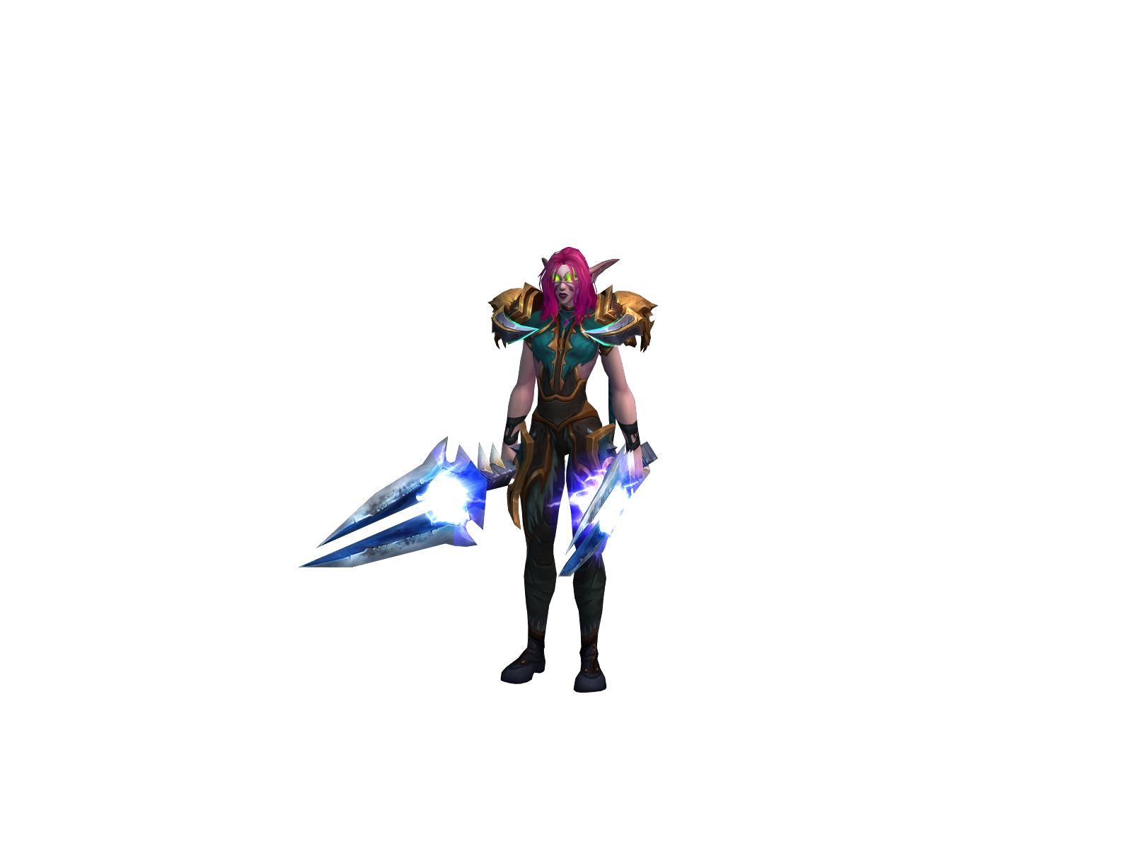 Támyra 3D character render