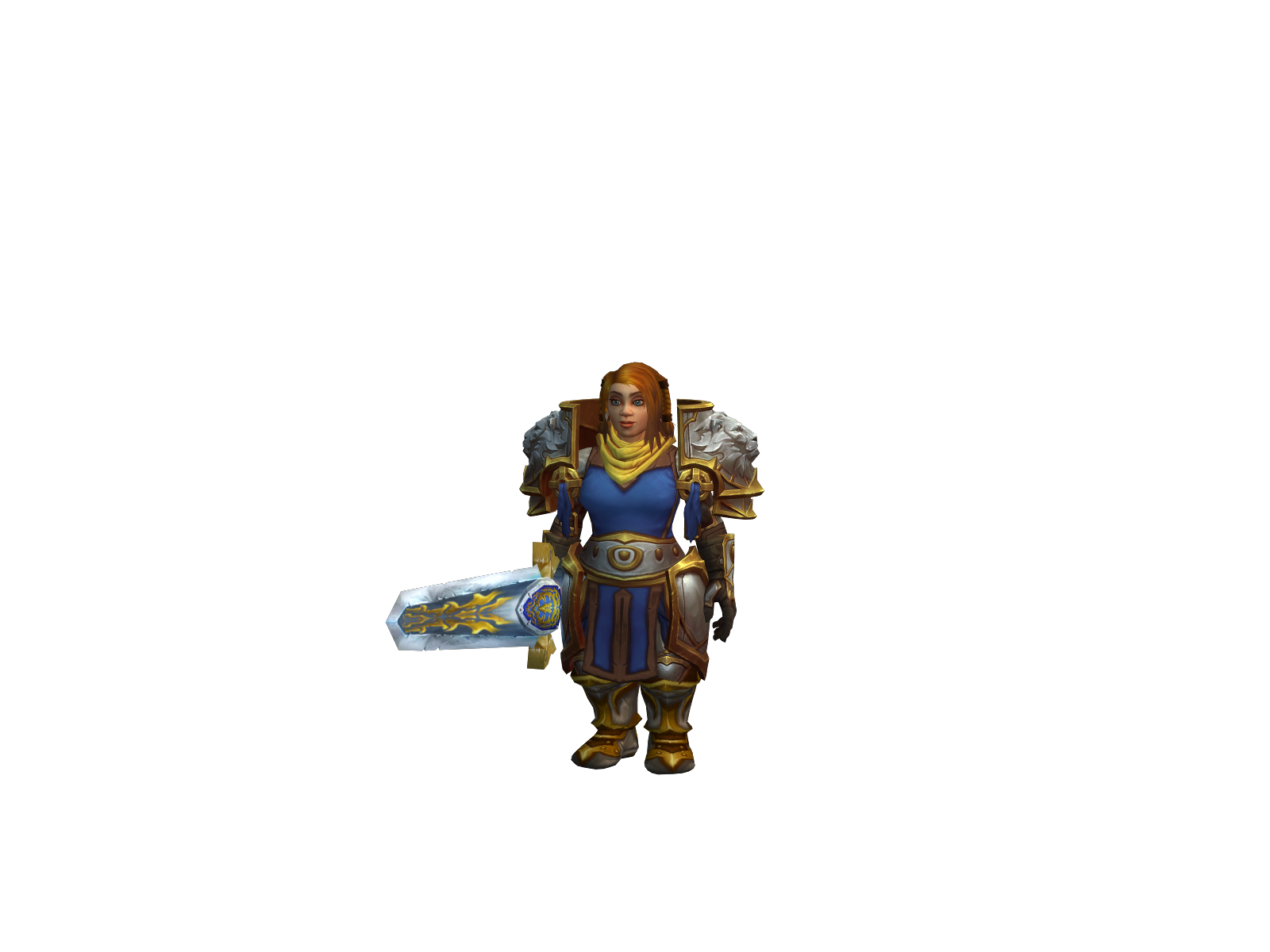 Gimly 3D character render