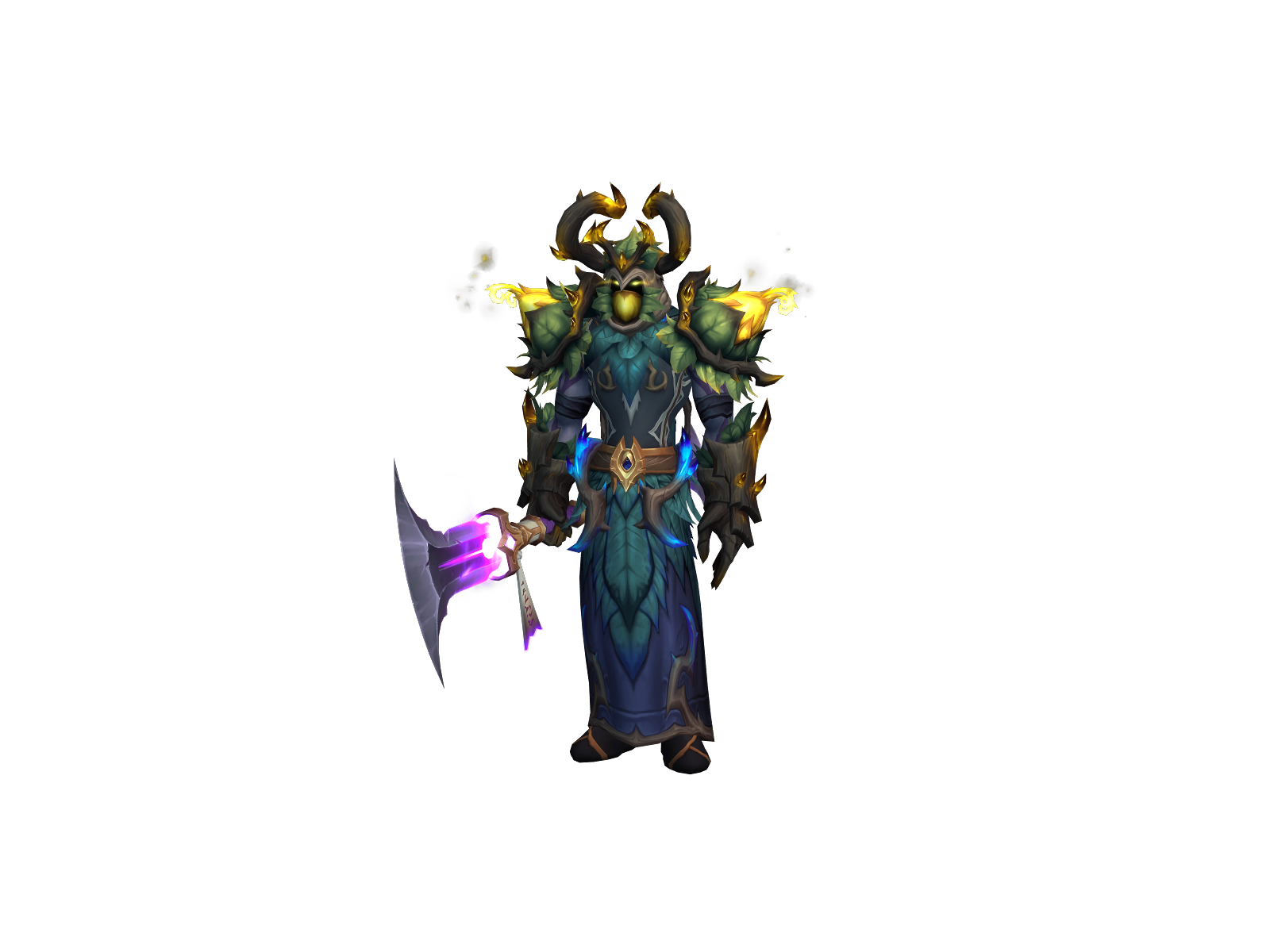 Apexfeline 3D character render