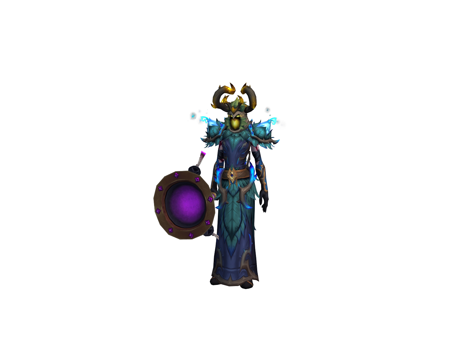 Zarrek 3D character render