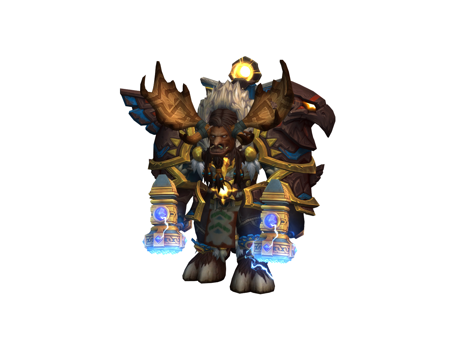 Türak 3D character render