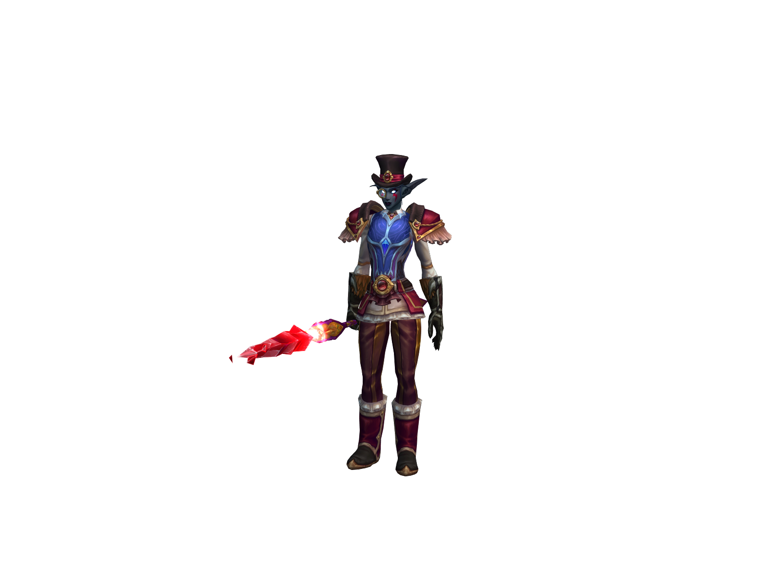 Mjolnirqt 3D character render