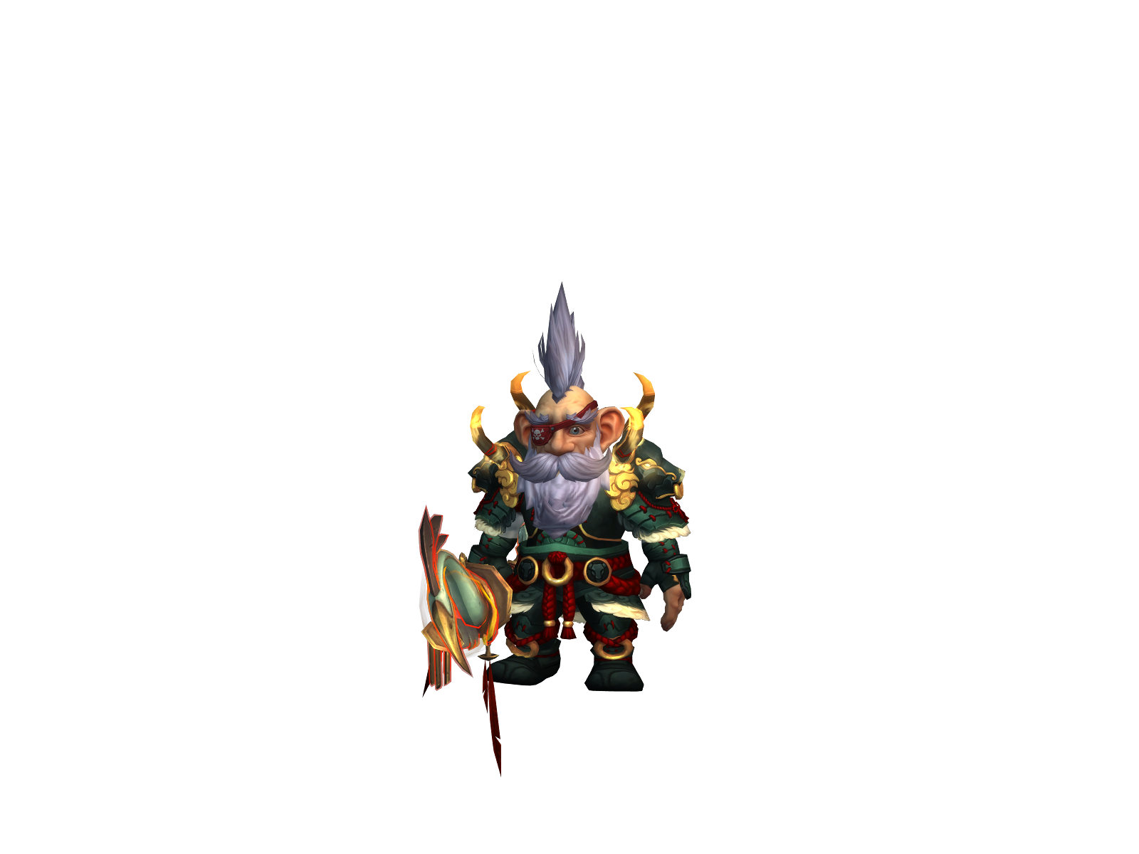 Psychognomez 3D character render