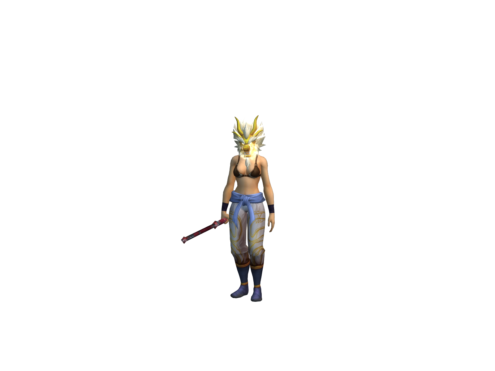 Villofist 3D character render