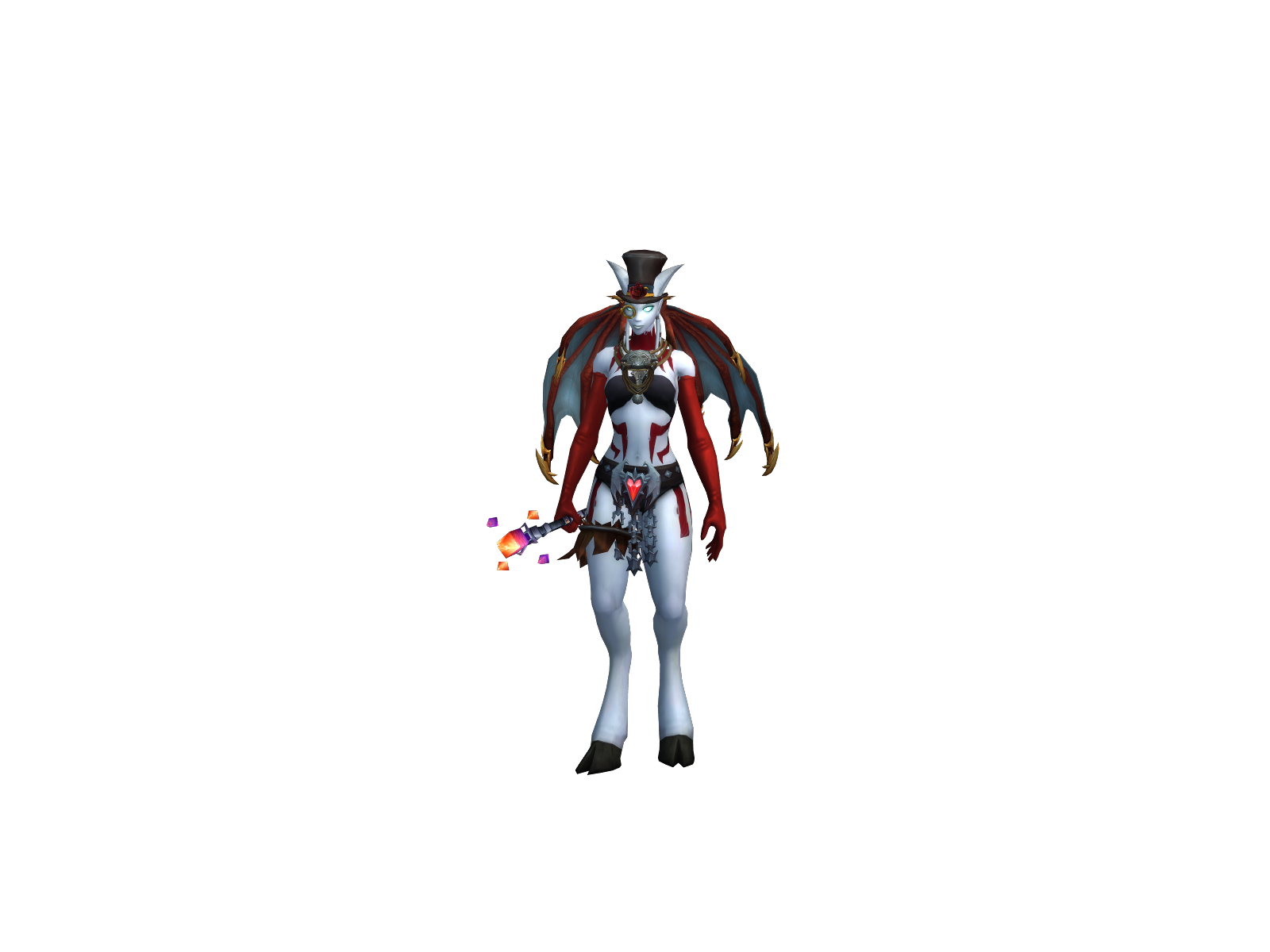 Belzepouf 3D character render