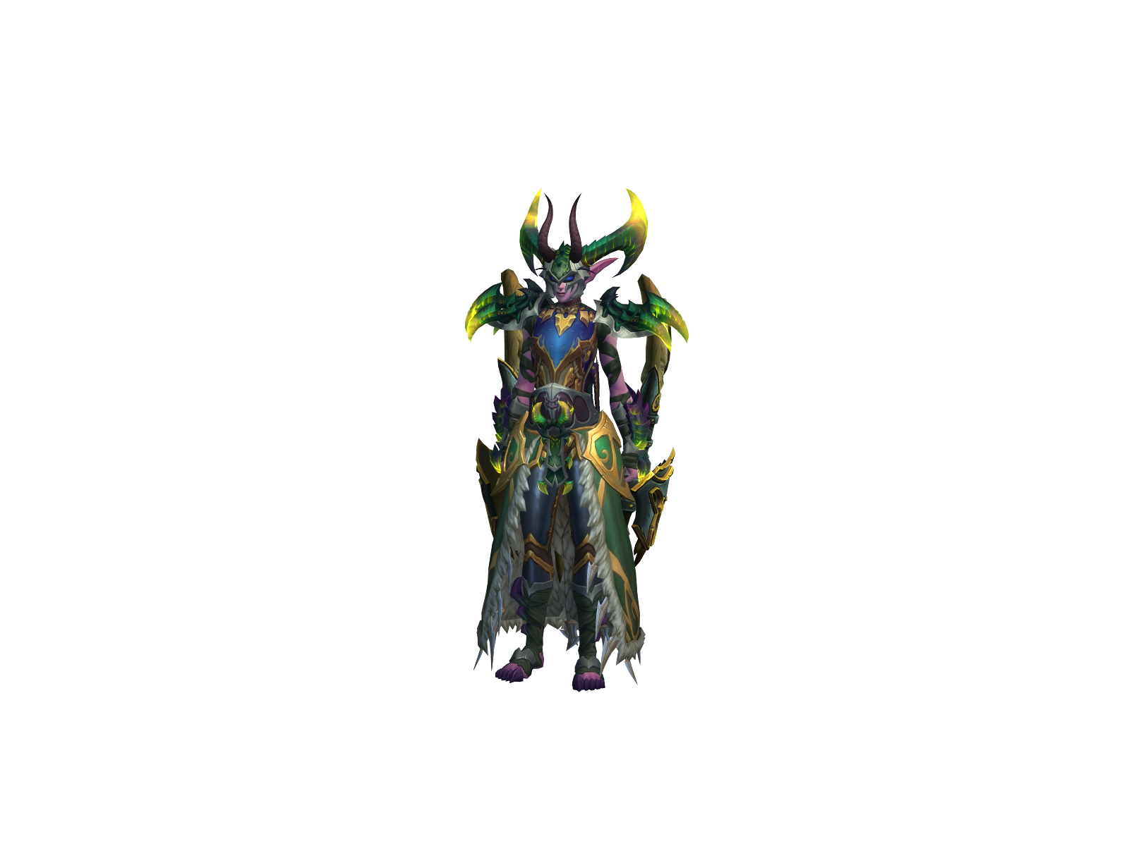 Senkaara 3D character render