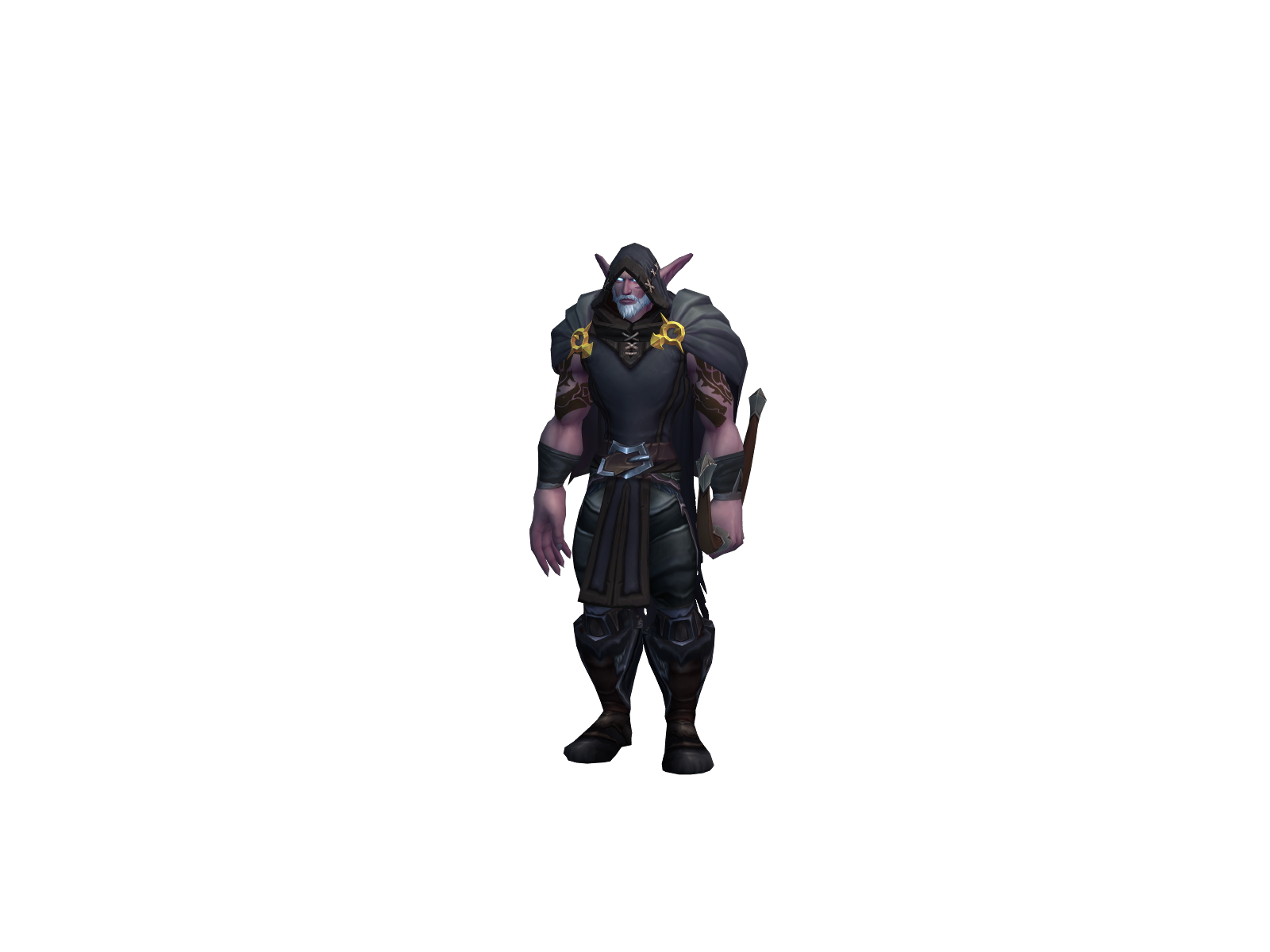 Psymòn 3D character render