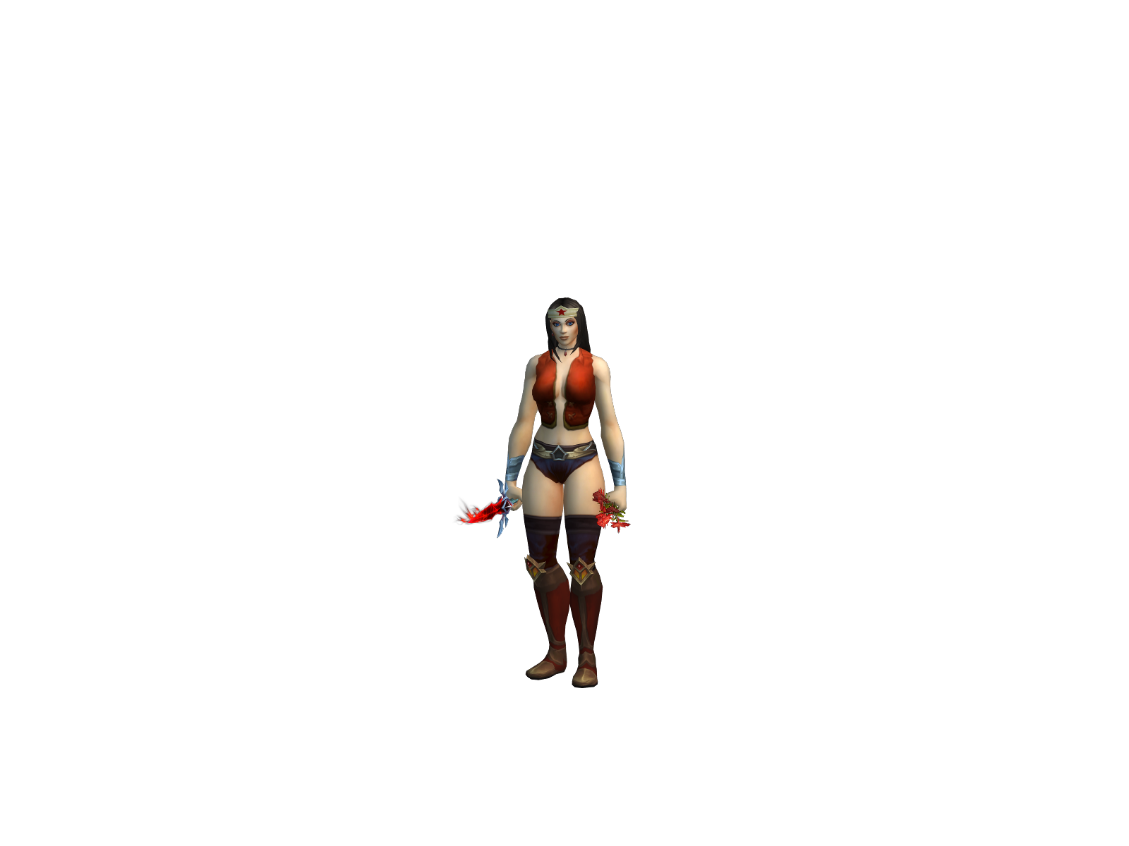 Lulupige 3D character render