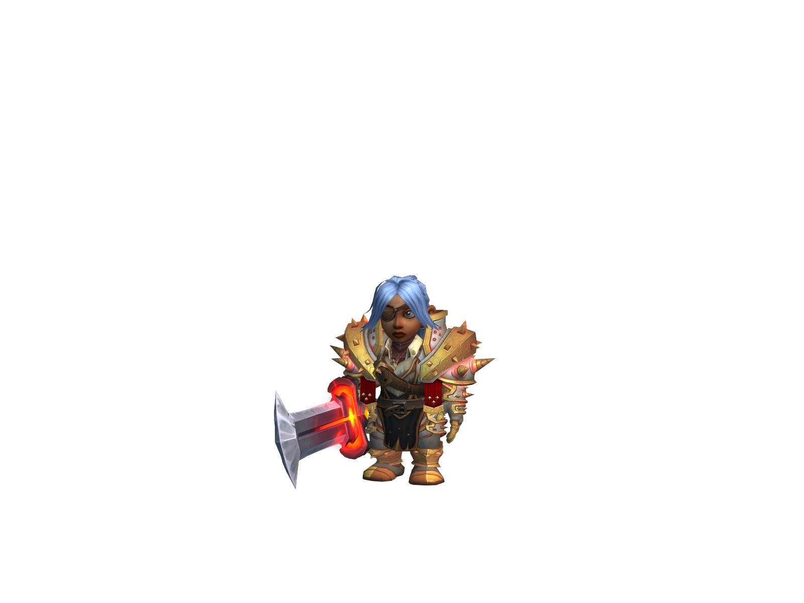 Mllr 3D character render
