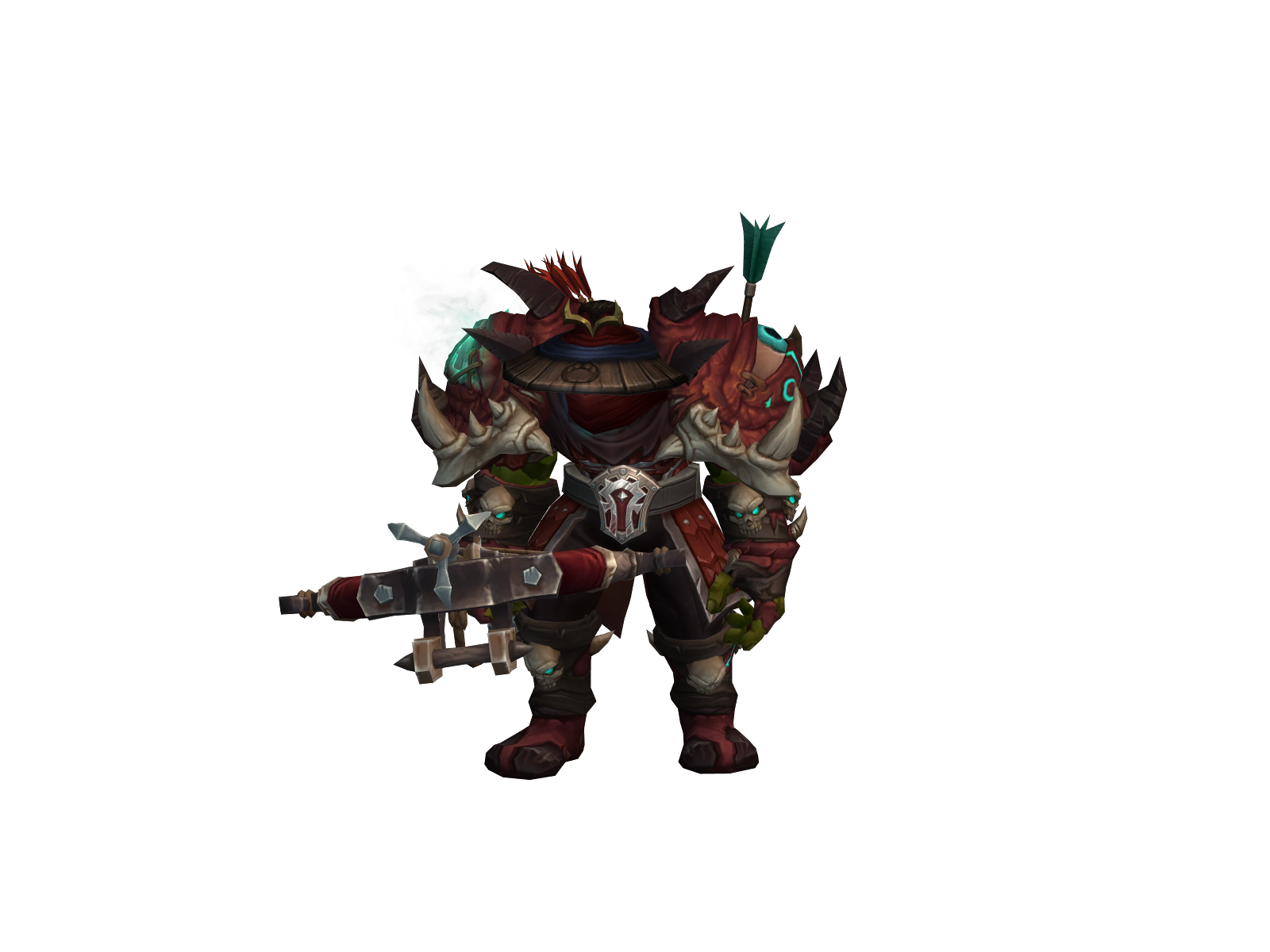 Nisrock 3D character render