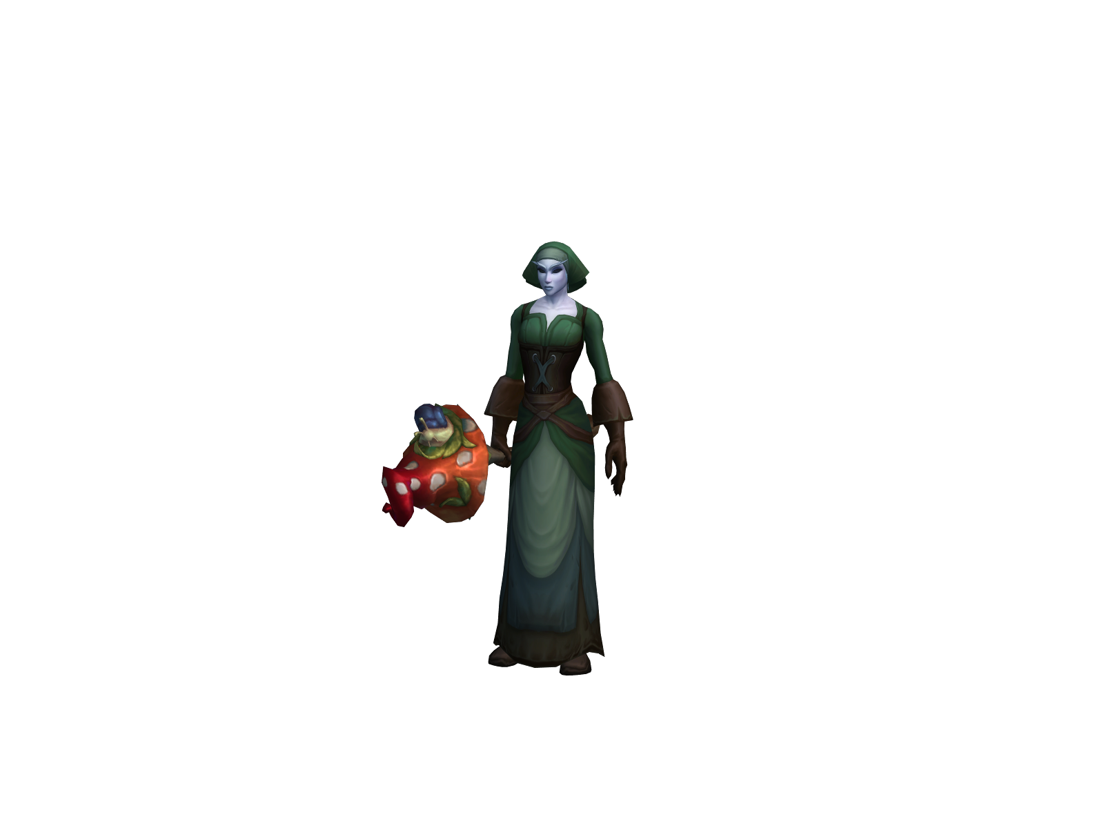 Aniki 3D character render