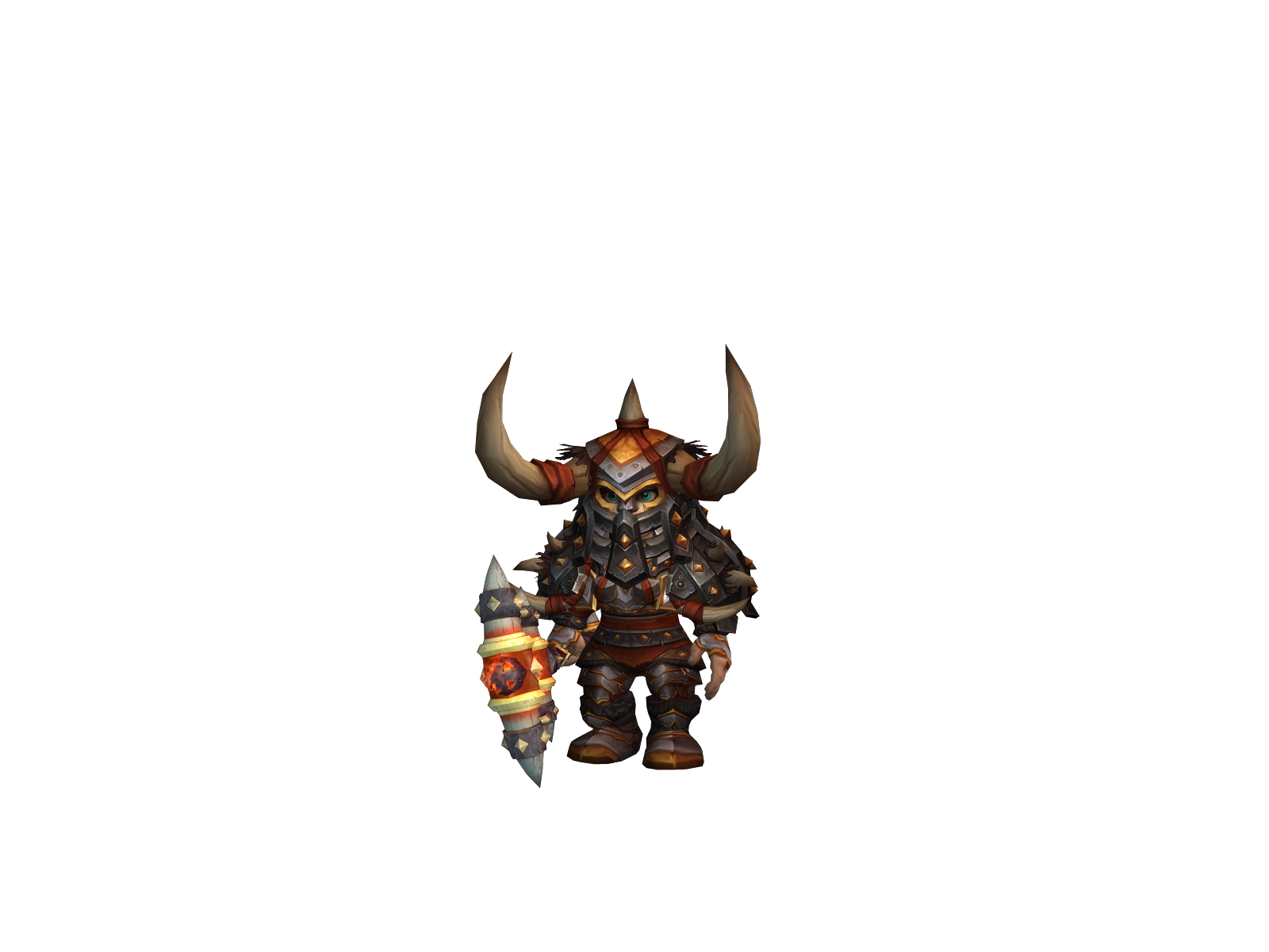Noveñka 3D character render