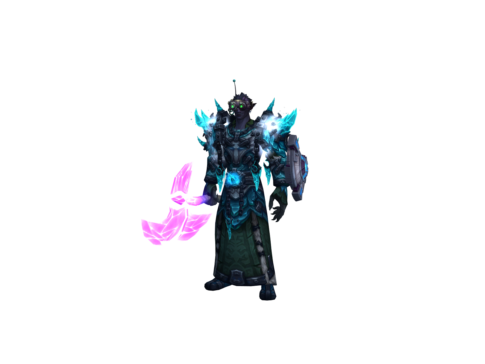 Vexøl 3D character render