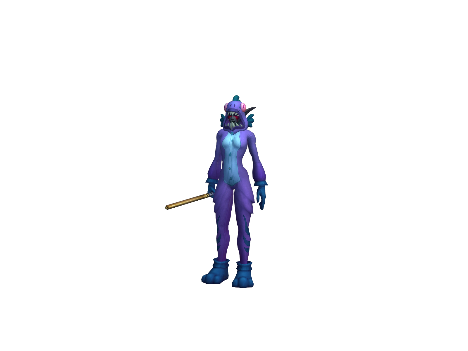 Jaaj 3D character render