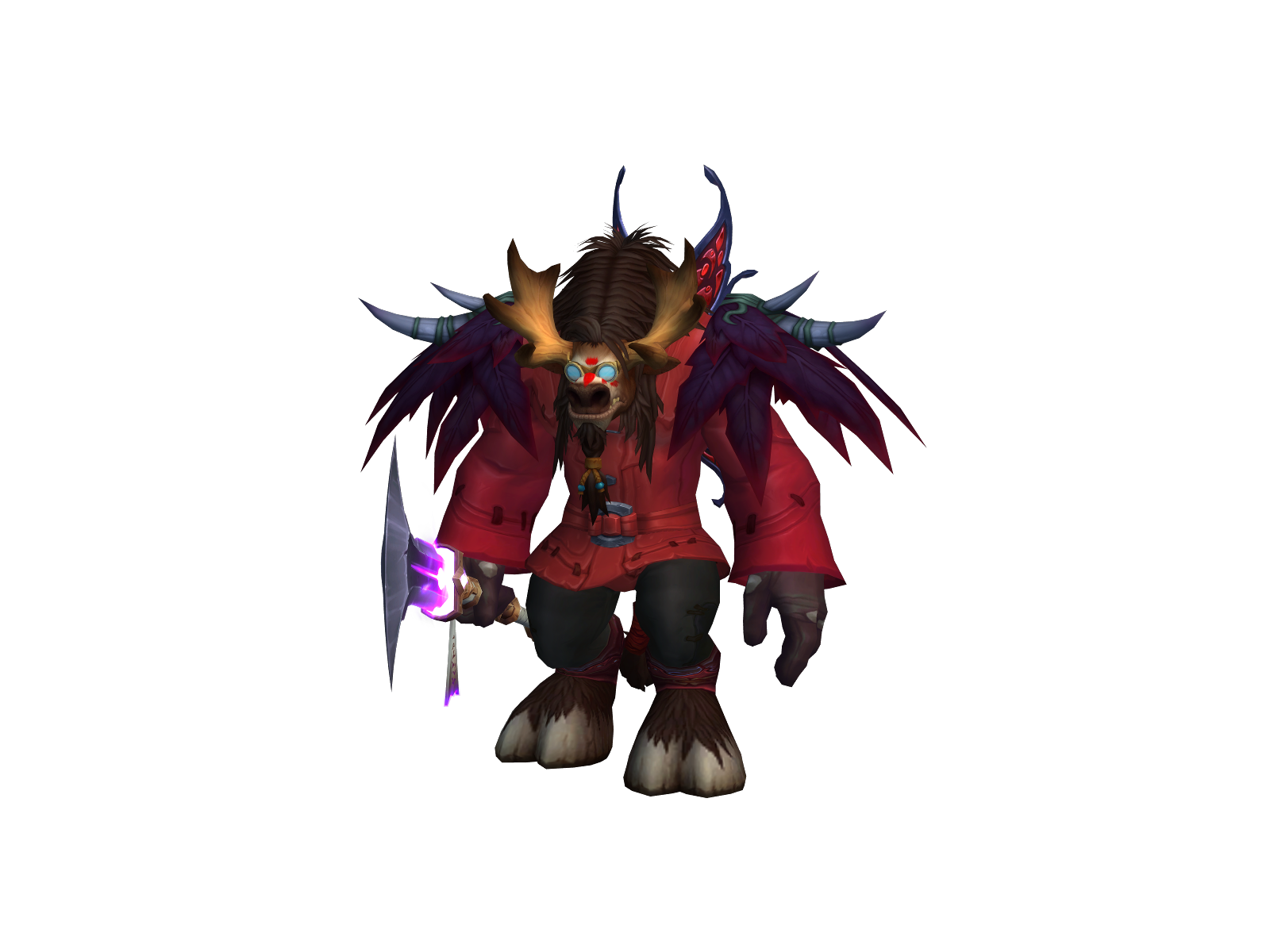 Løvüshka 3D character render