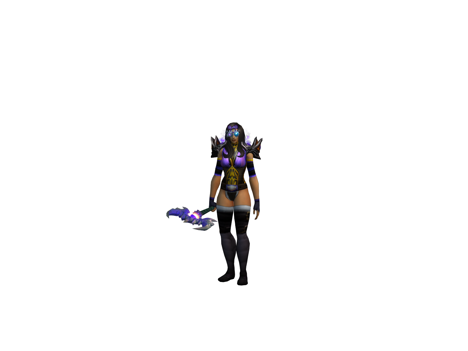 Nuczyen 3D character render